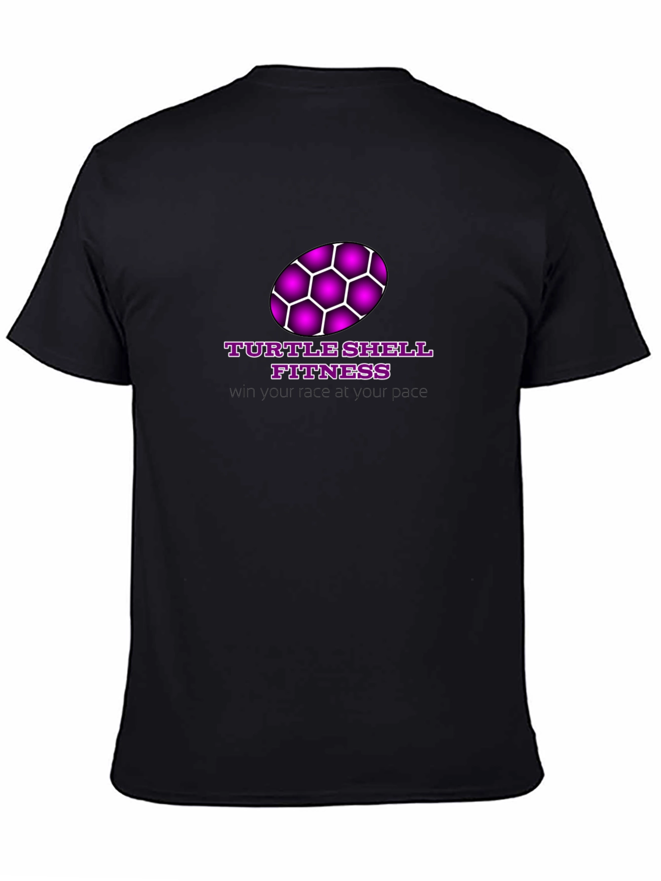 Turtle Shell Fitness Graphic T-Shirt