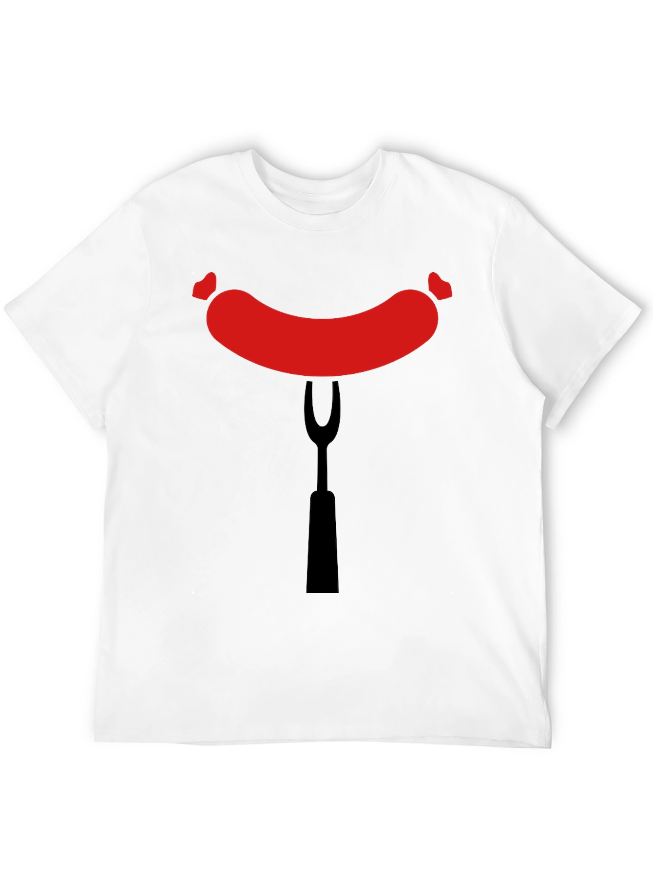 Funny Sausage T-Shirt - Grill Master BBQ Tee