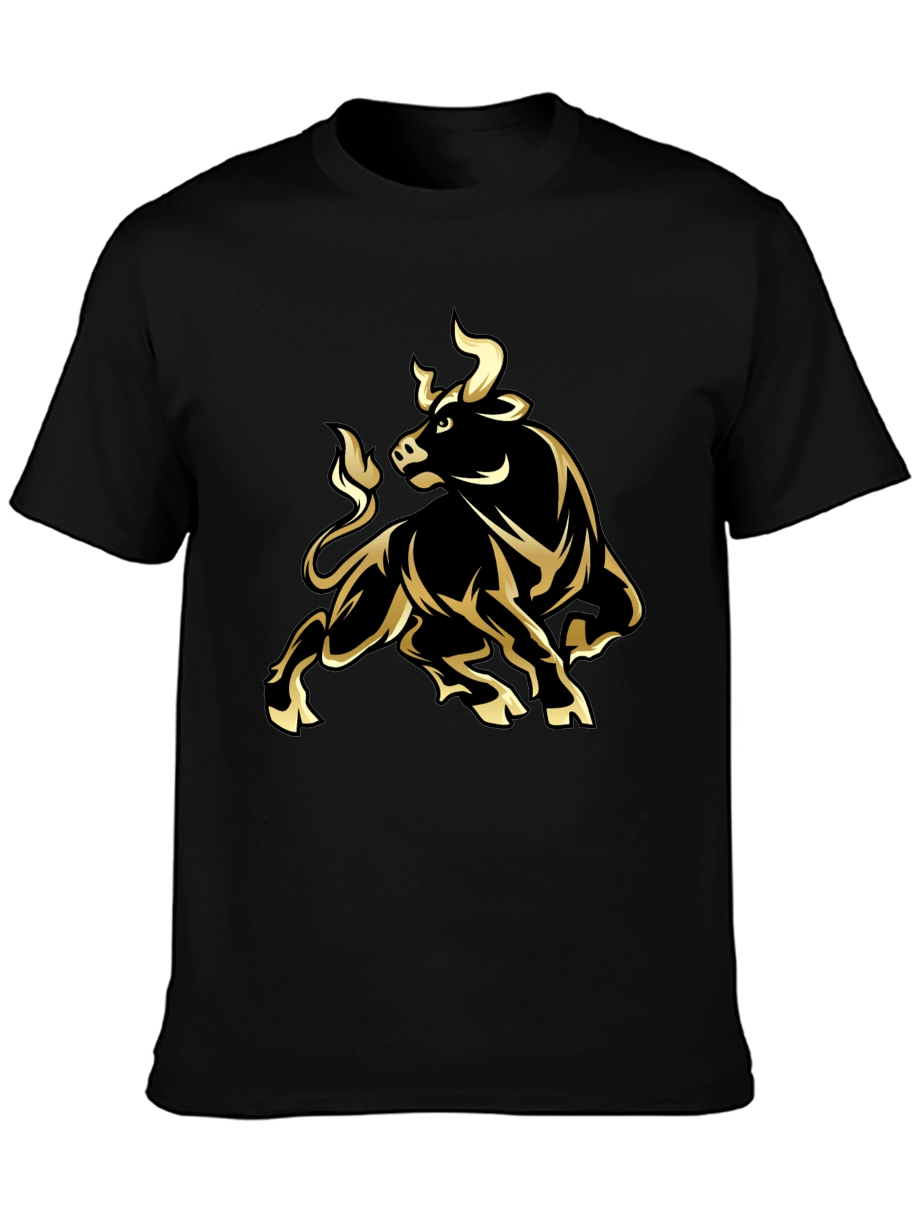 Black Bull Graphic Tee - Bold Style