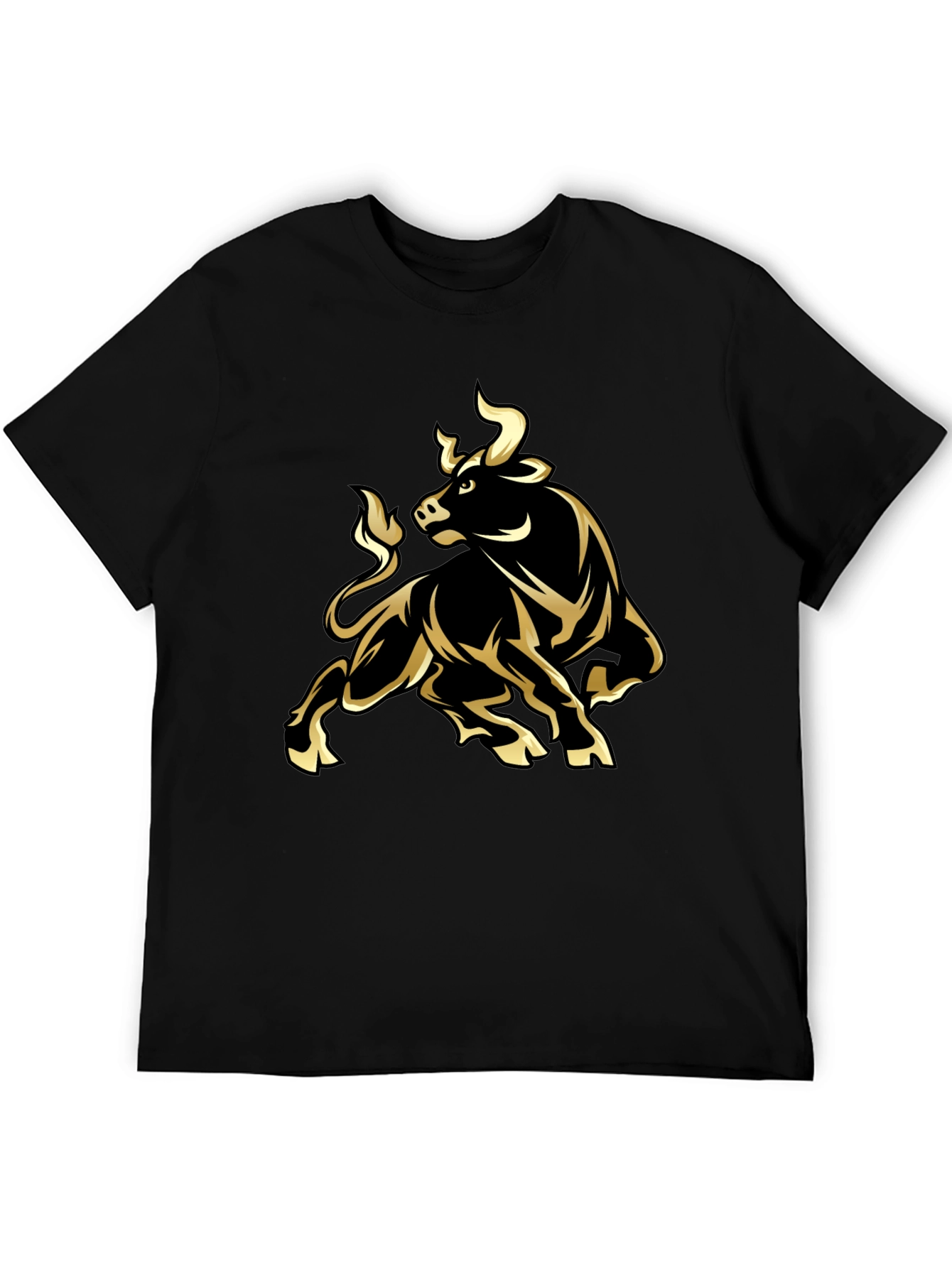 Black Bull Graphic Tee - Bold Style