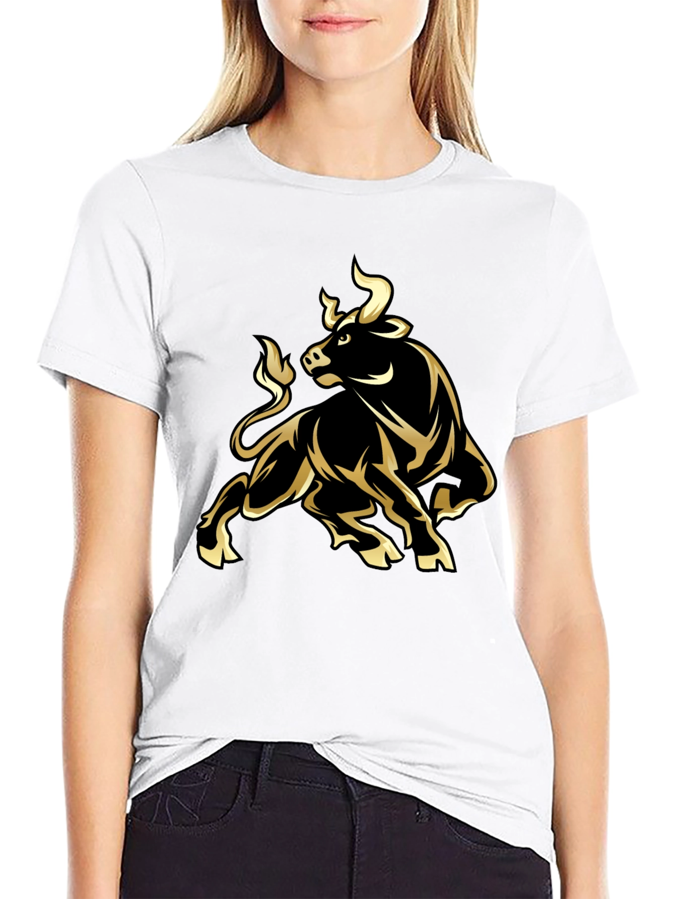 Black Bull Graphic Tee - Bold Style