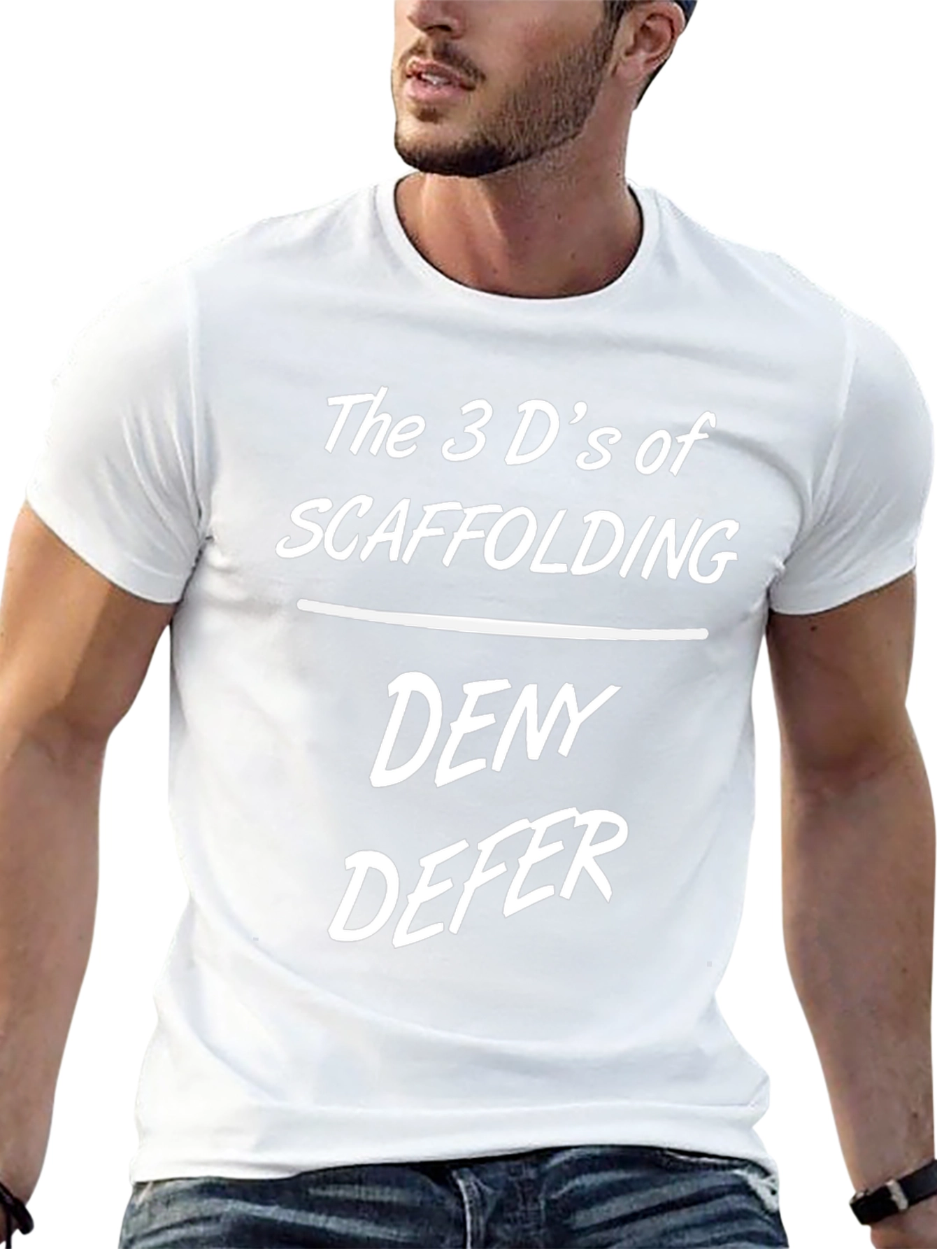 The 3 Ds of Scaffolding Black T-Shirt