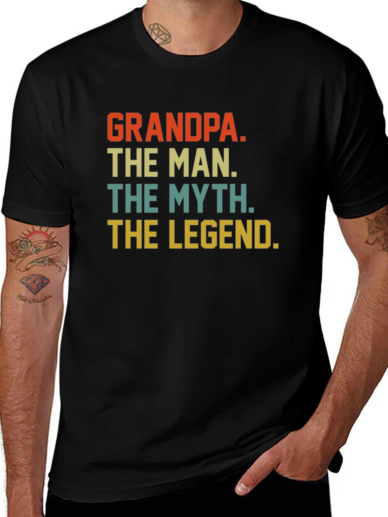 Grandpa The Man The Myth The Legend T-Shirt