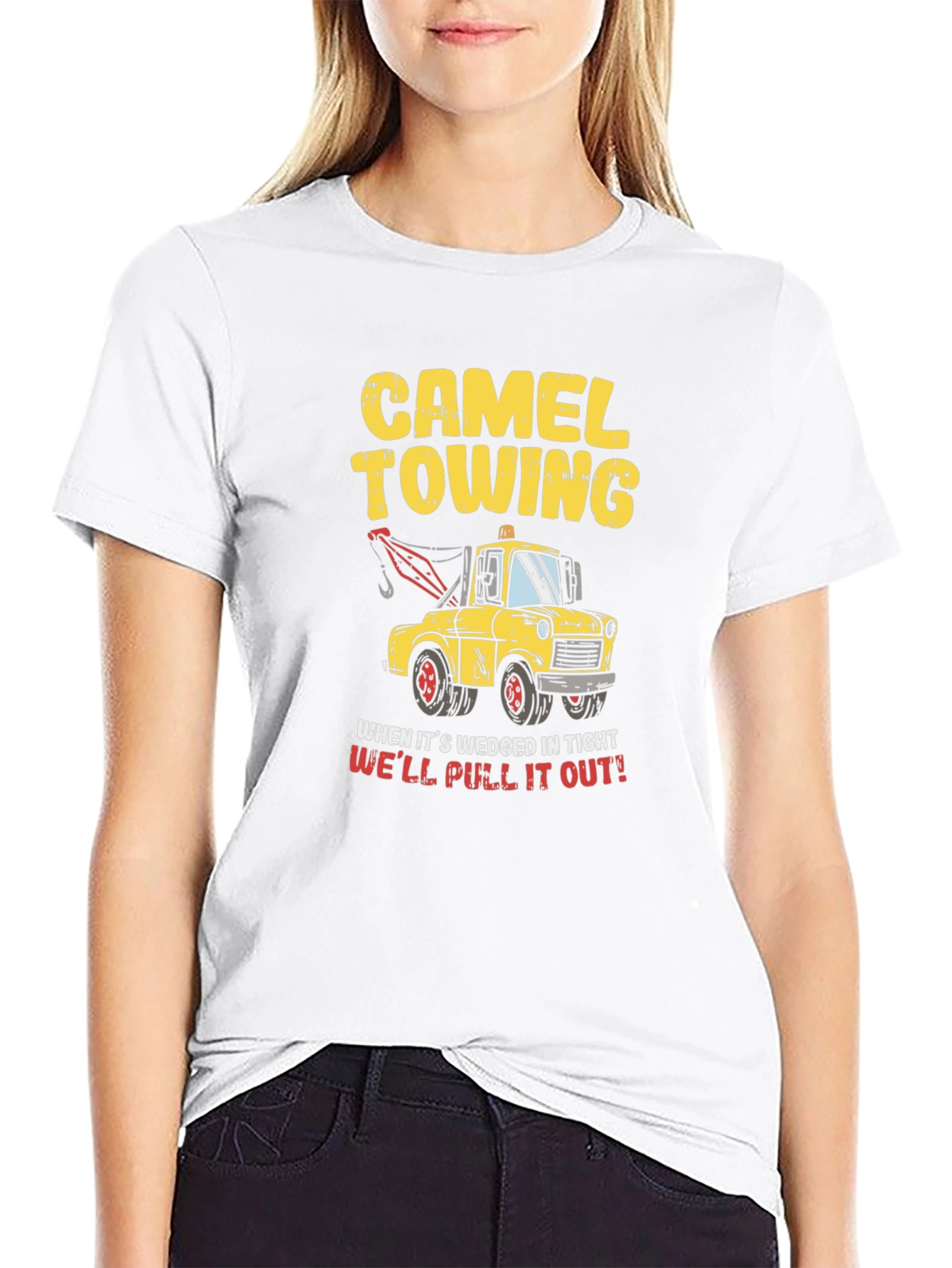 Camel Towing T-Shirt: Funny Automotive Humor