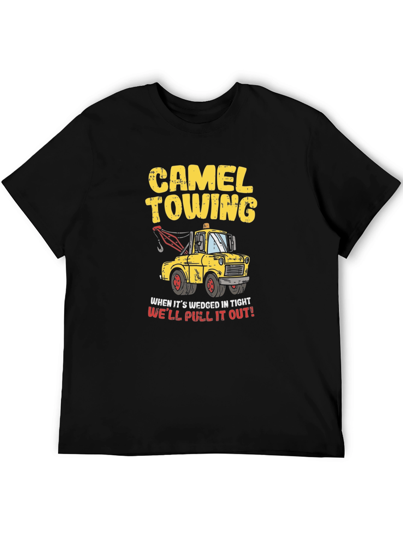 Camel Towing T-Shirt: Funny Automotive Humor