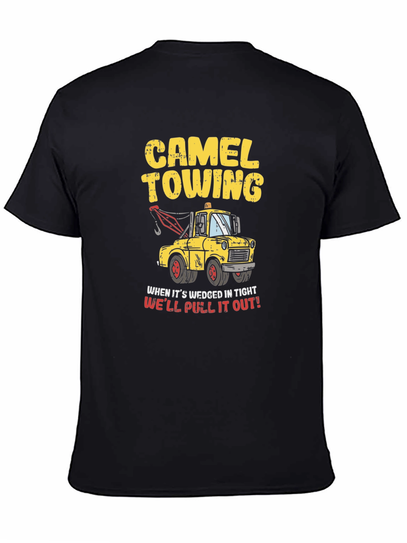 Camel Towing T-Shirt: Funny Automotive Humor