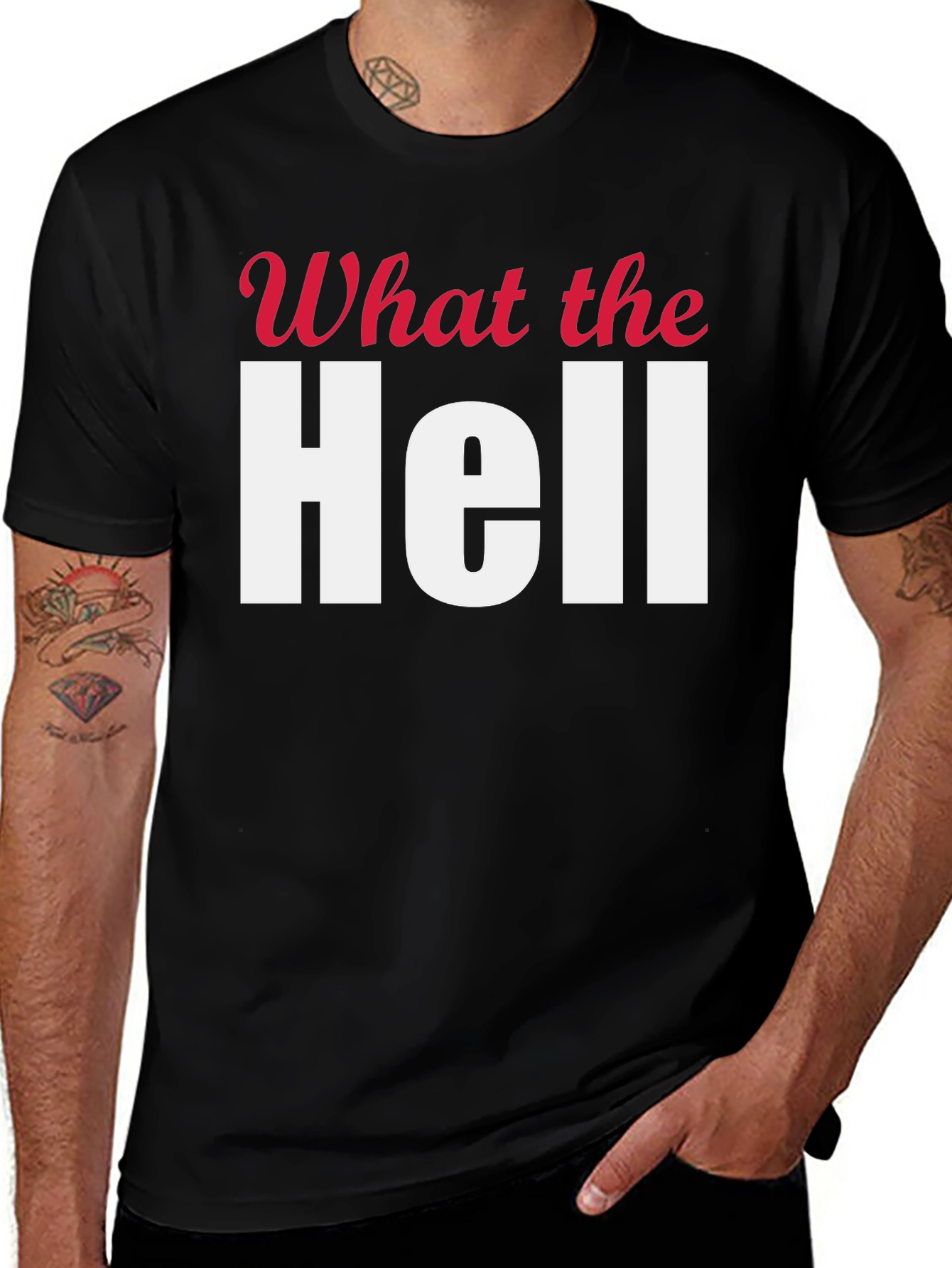 What the Hell T-Shirt - Bold Statement Tee