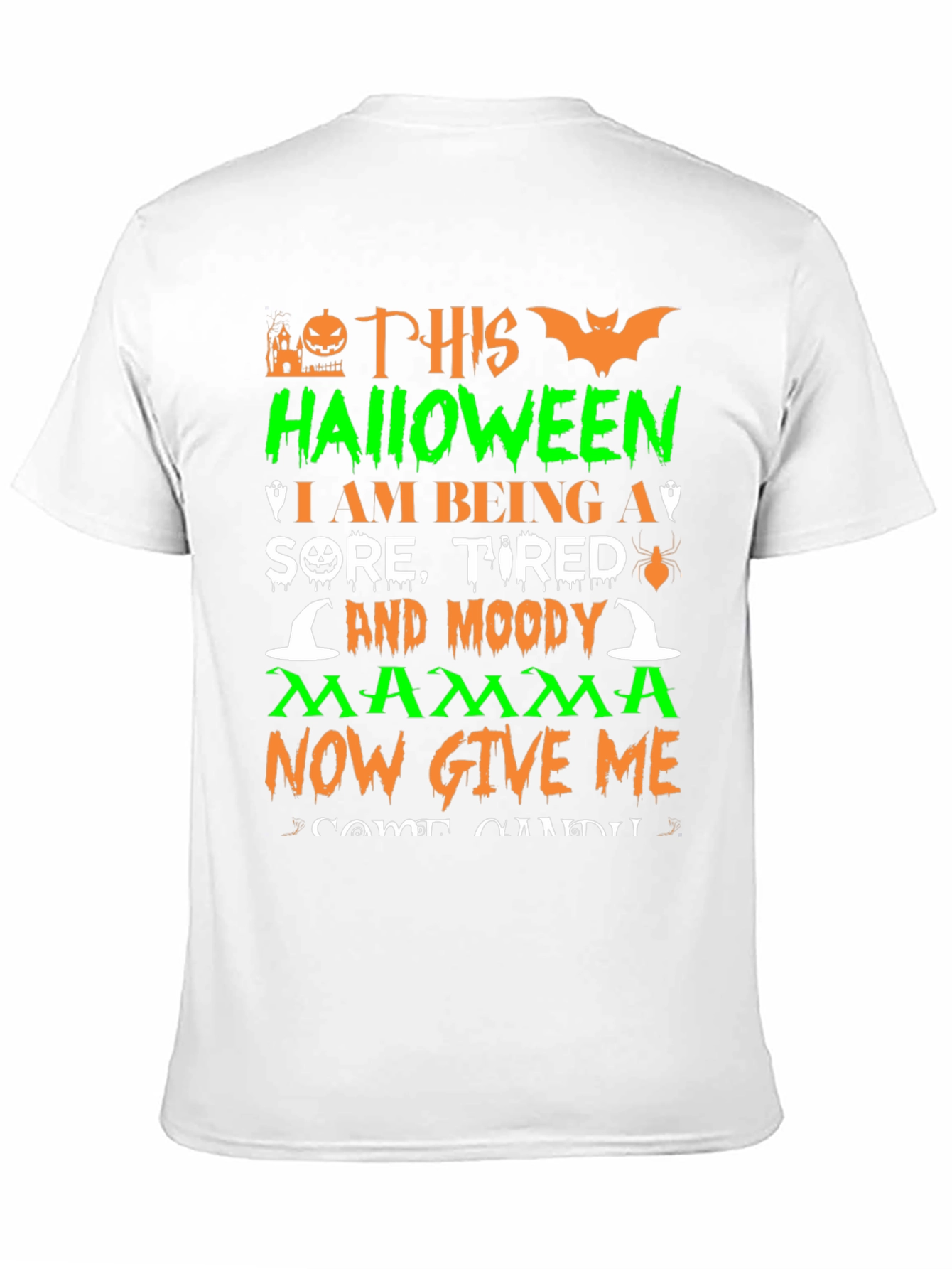 Halloween Moody Mom T-Shirt