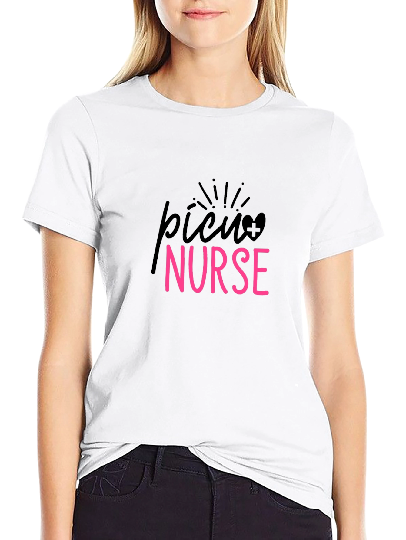 PICU Nurse Graphic Tee - Comfort & Style!