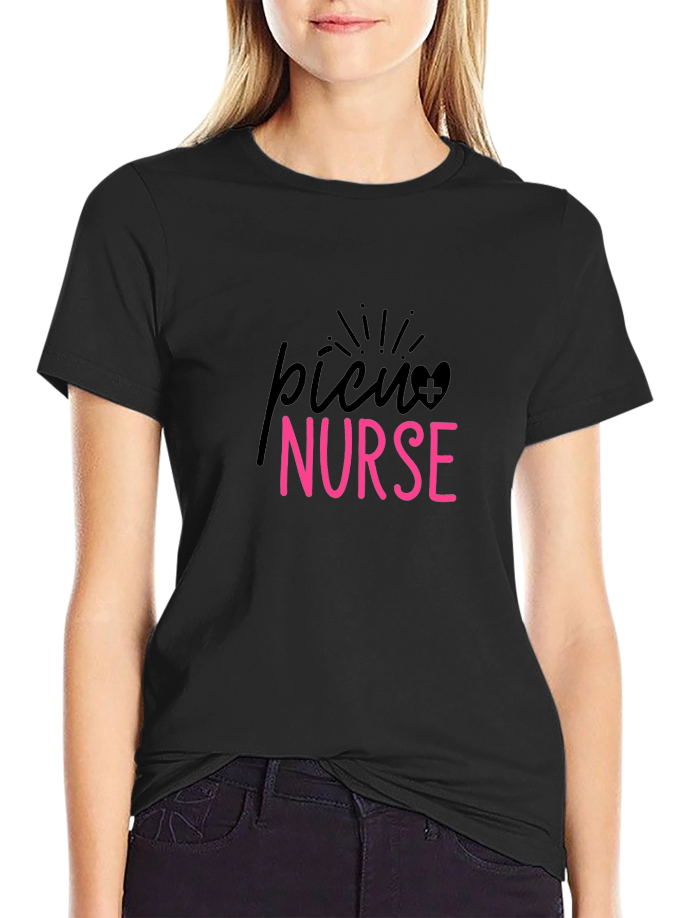 PICU Nurse Graphic Tee - Comfort & Style!
