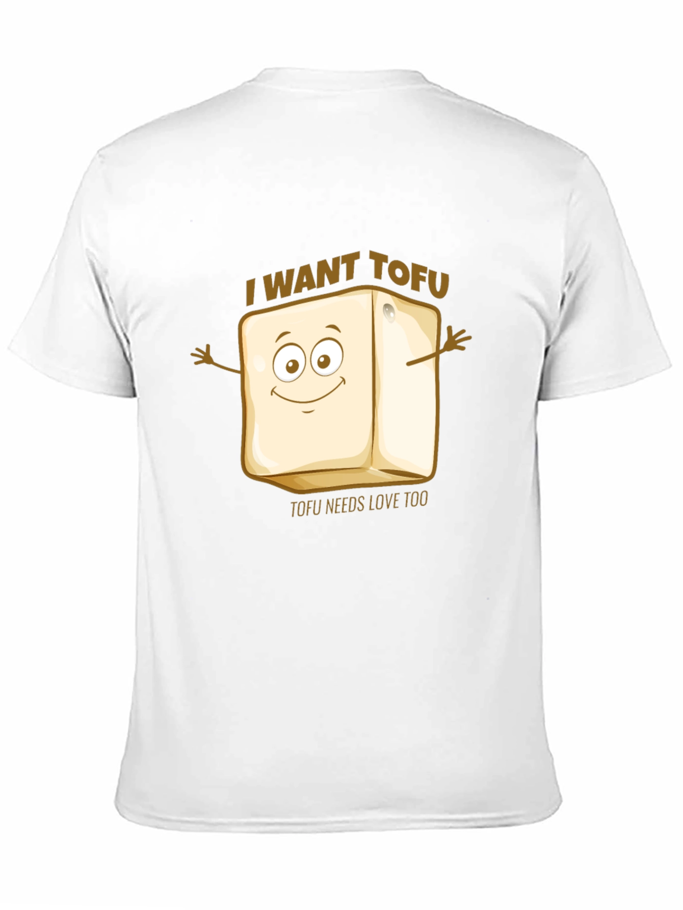 I Want Tofu Graphic T-Shirt