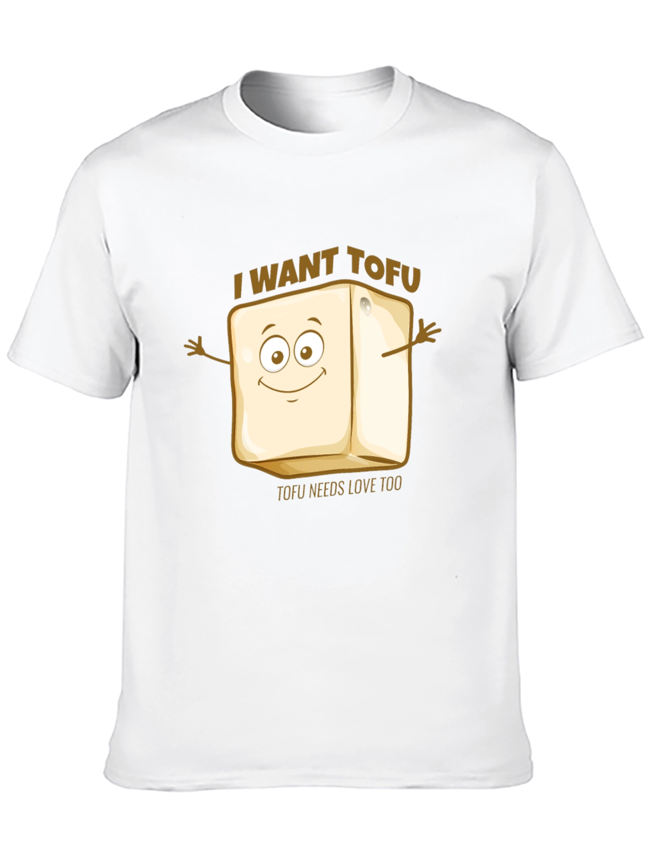 I Want Tofu Graphic T-Shirt