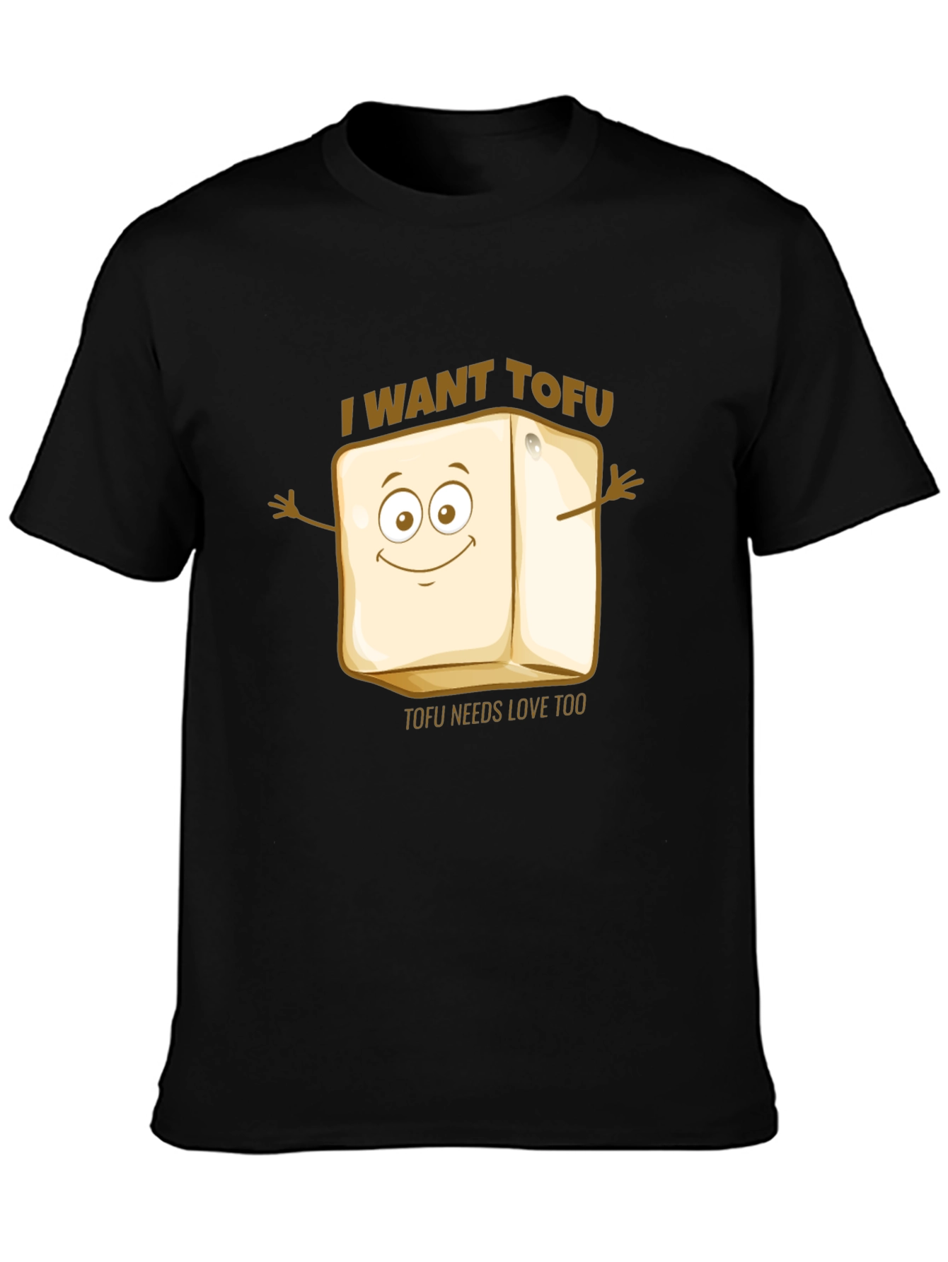 I Want Tofu Graphic T-Shirt