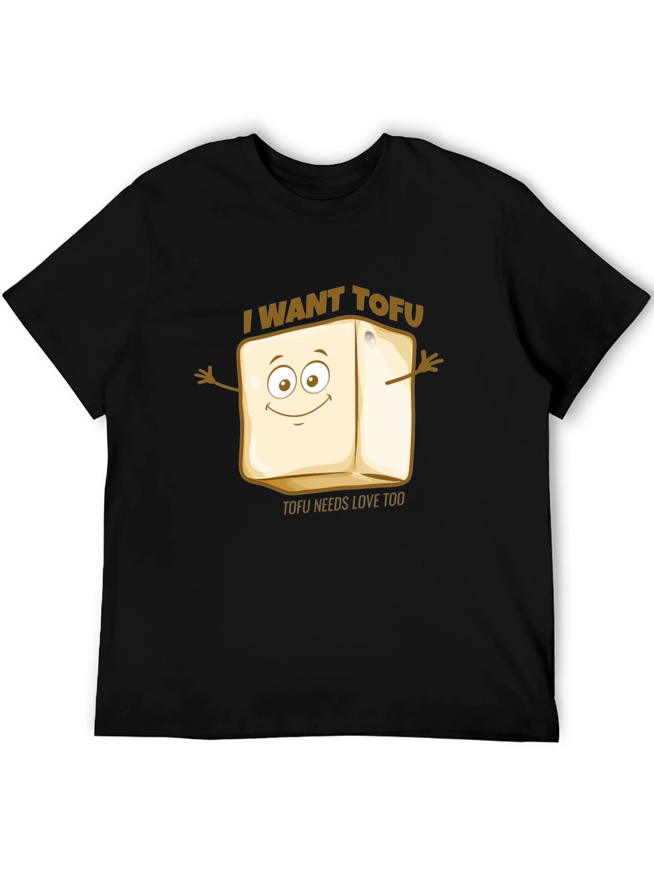 I Want Tofu Graphic T-Shirt