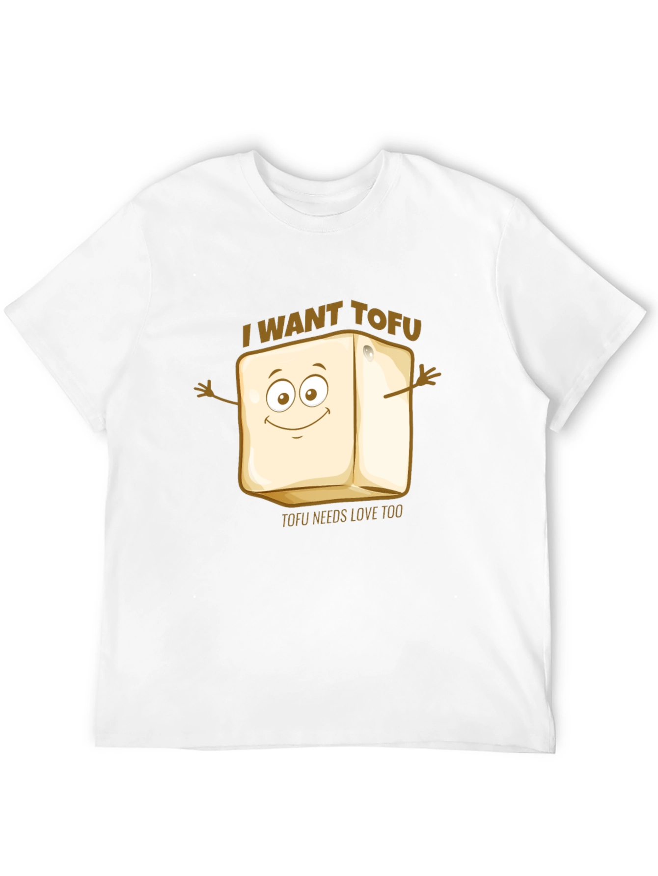 I Want Tofu Graphic T-Shirt