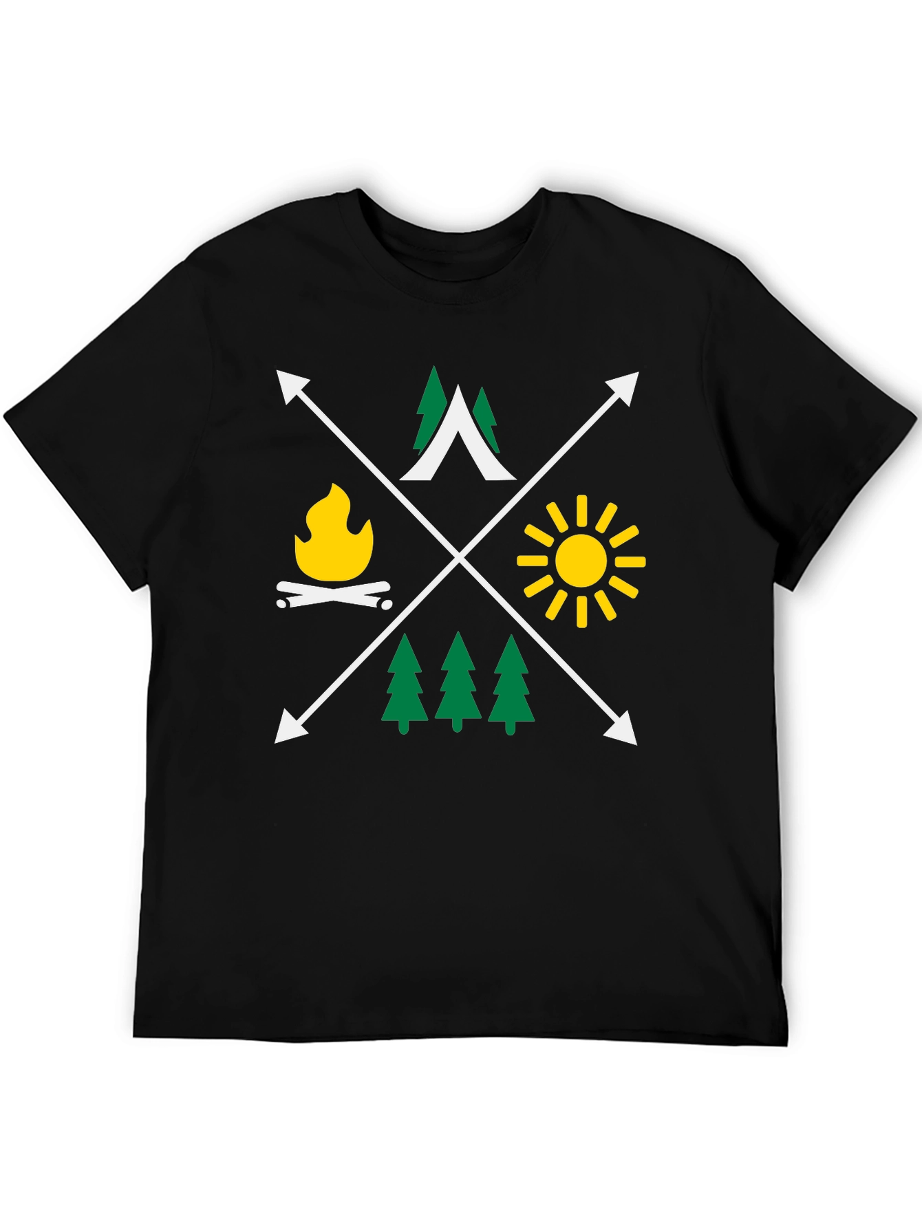 Camping Adventure T-Shirt - Nature Lover Tee