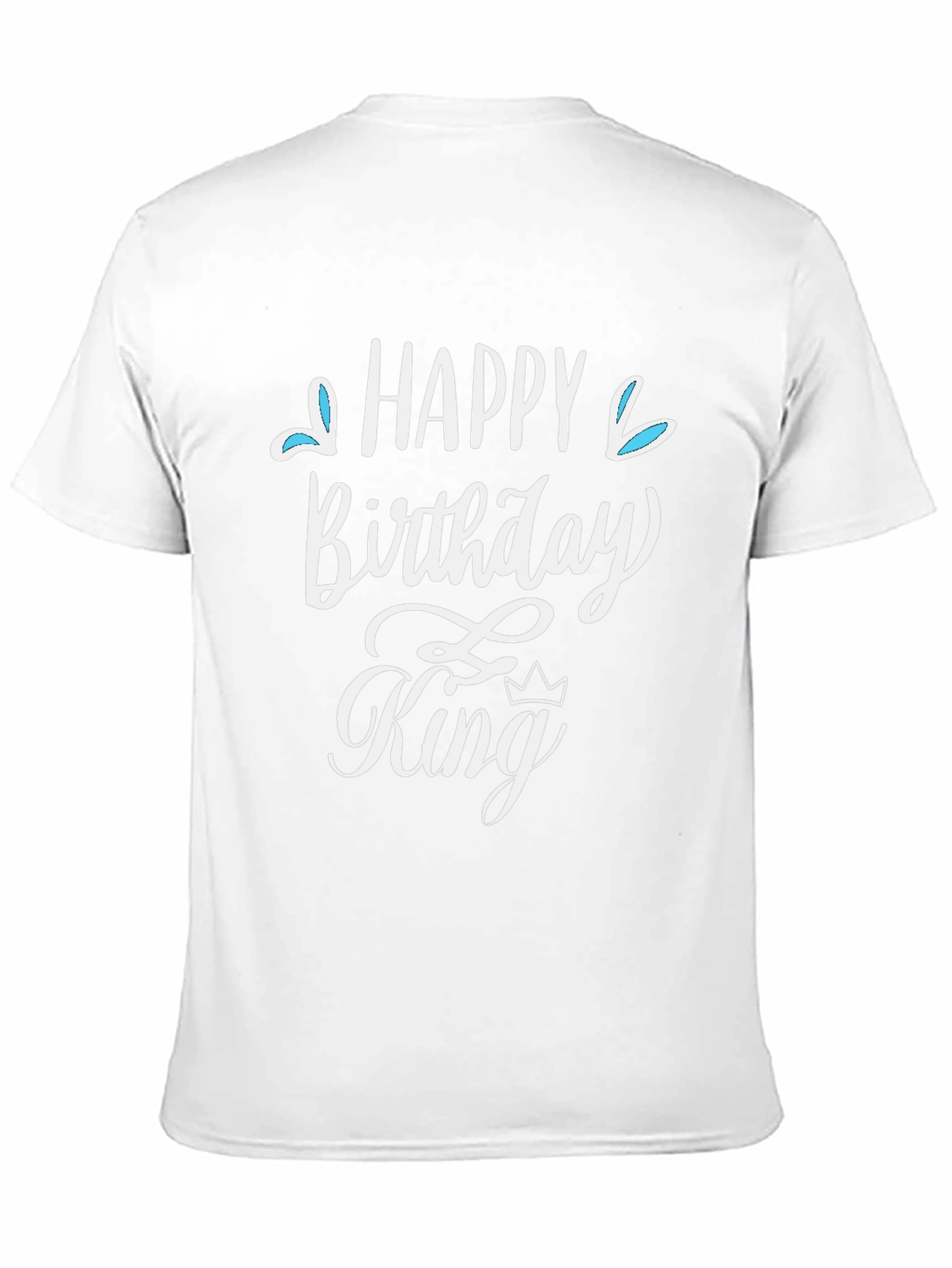 Happy Birthday King T-Shirt Black