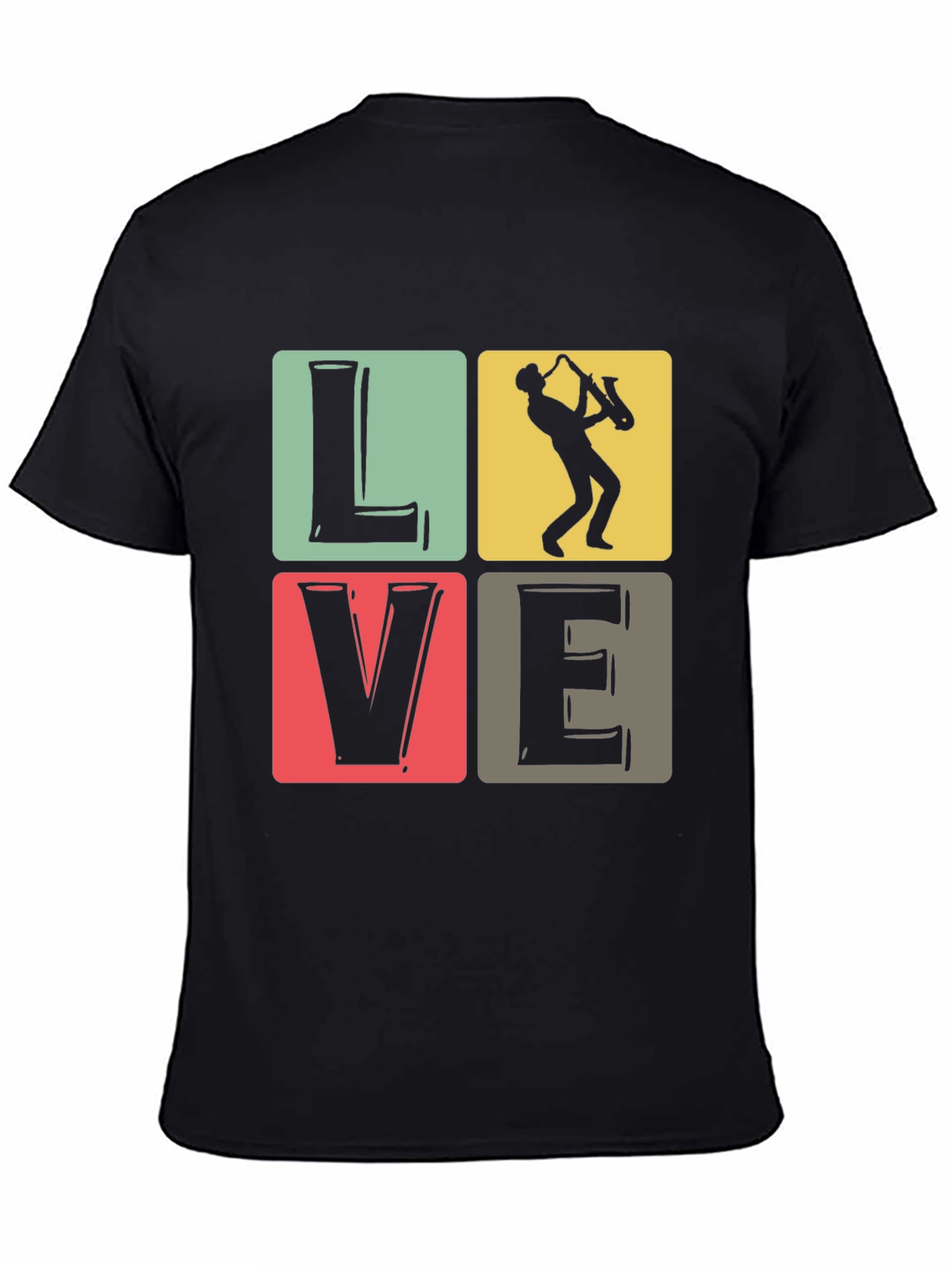 Love Music Saxophone T-Shirt