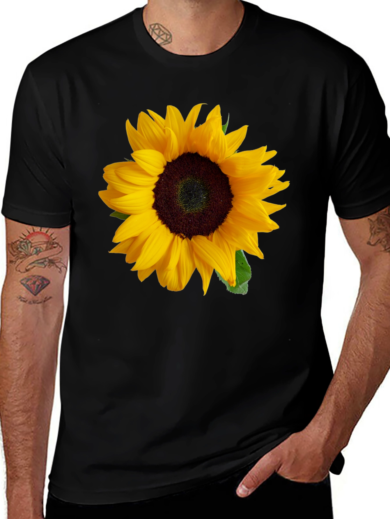 Sunflower Graphic T-Shirt - Stylish Casual Wear