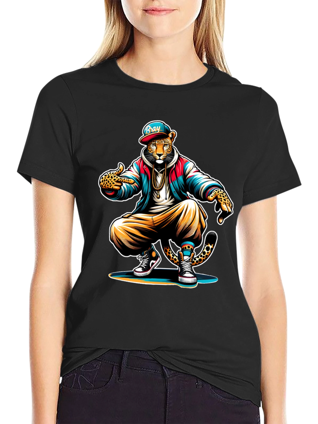 Urban Leopard Graphic Tee