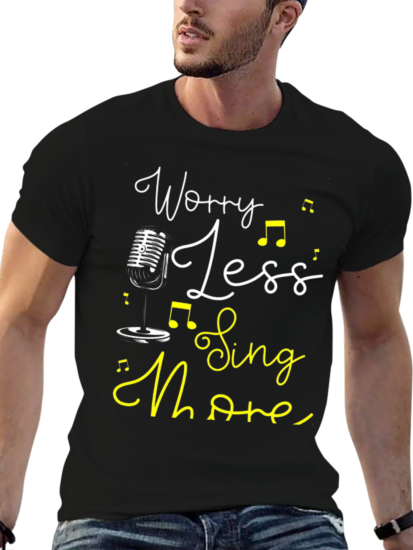 Worry Less Sing More Graphic Tee