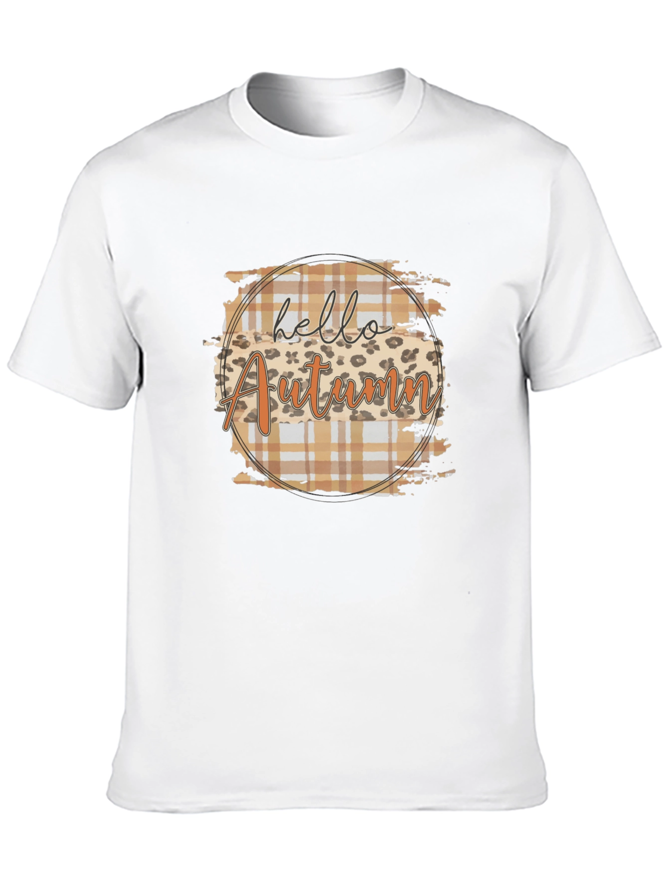 Hello Autumn Graphic Tee - Stylish Fall T-Shirt