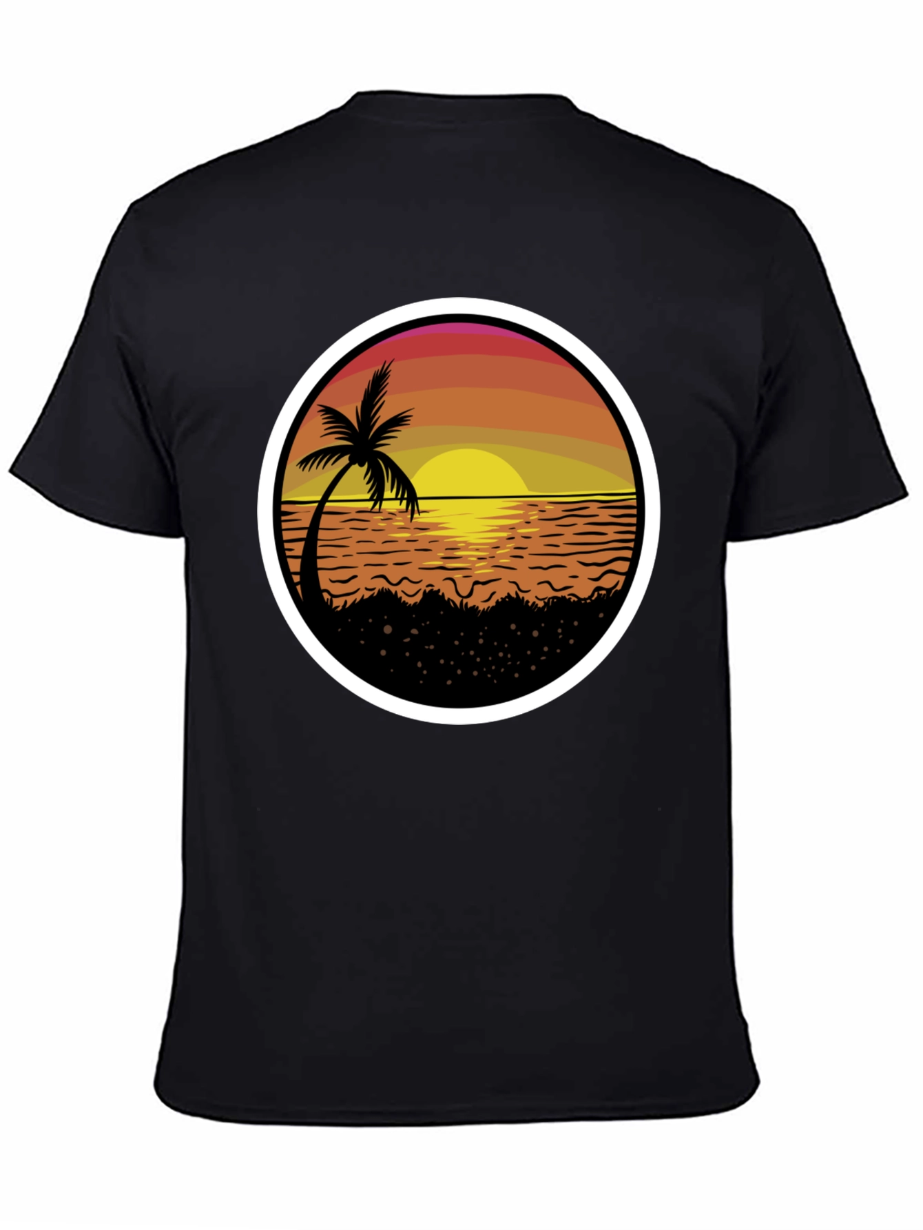Sunset Palm Tree T-Shirt