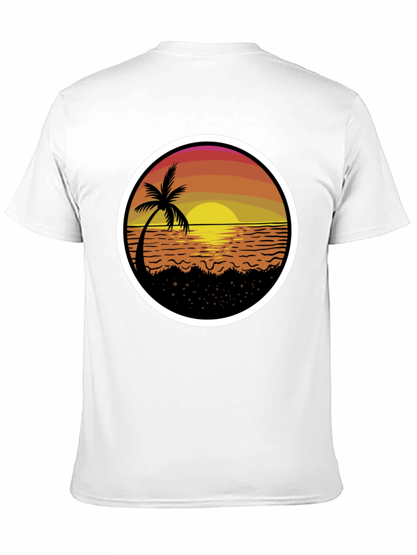 Sunset Palm Tree T-Shirt