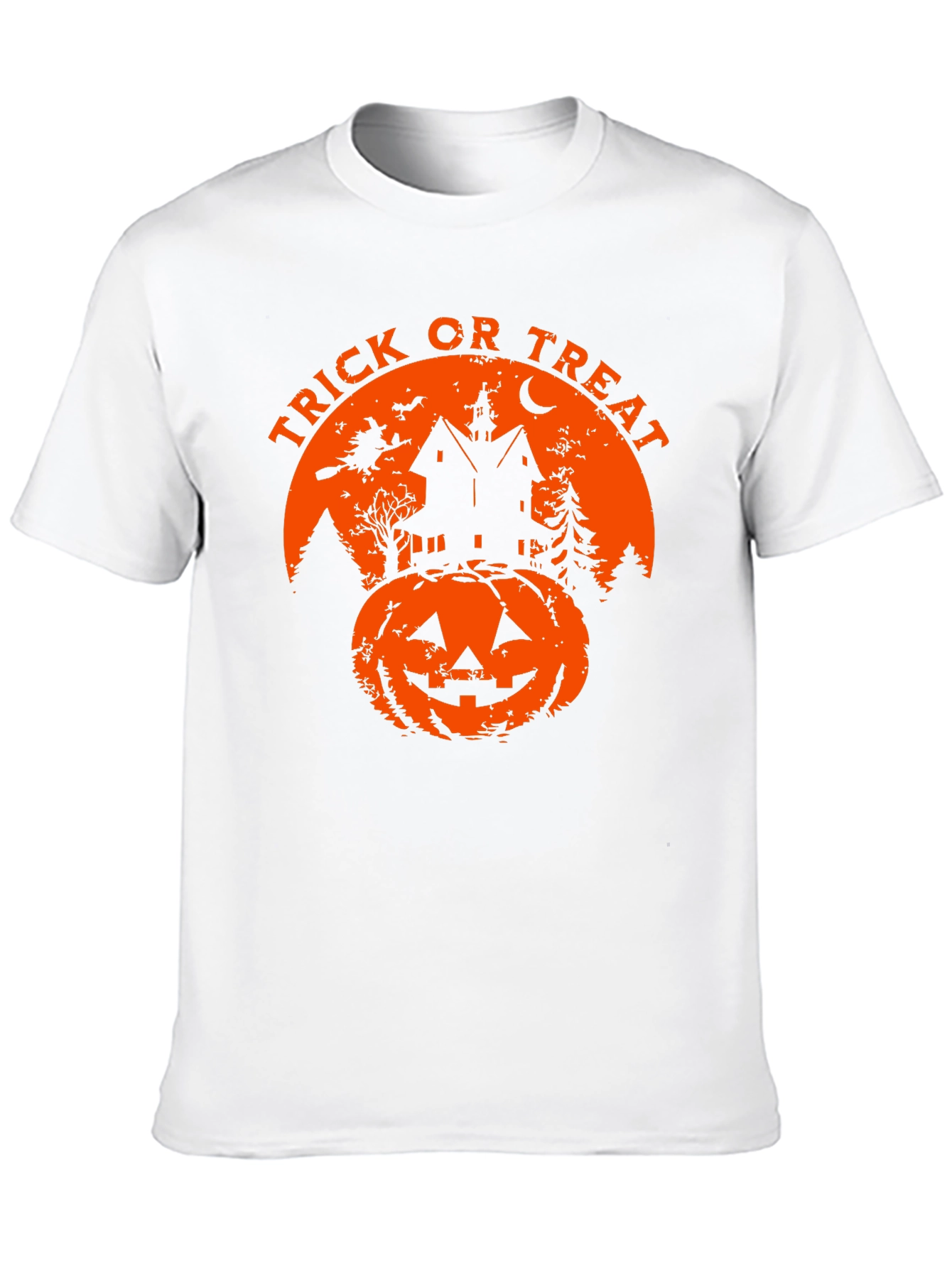 Halloween Trick or Treat Graphic T-Shirt