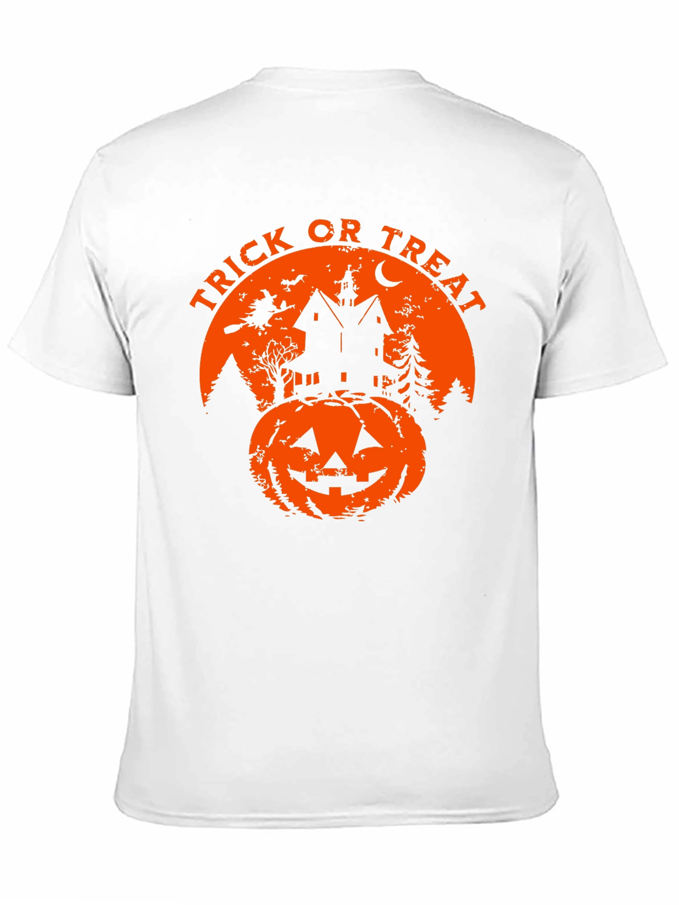 Halloween Trick or Treat Graphic T-Shirt