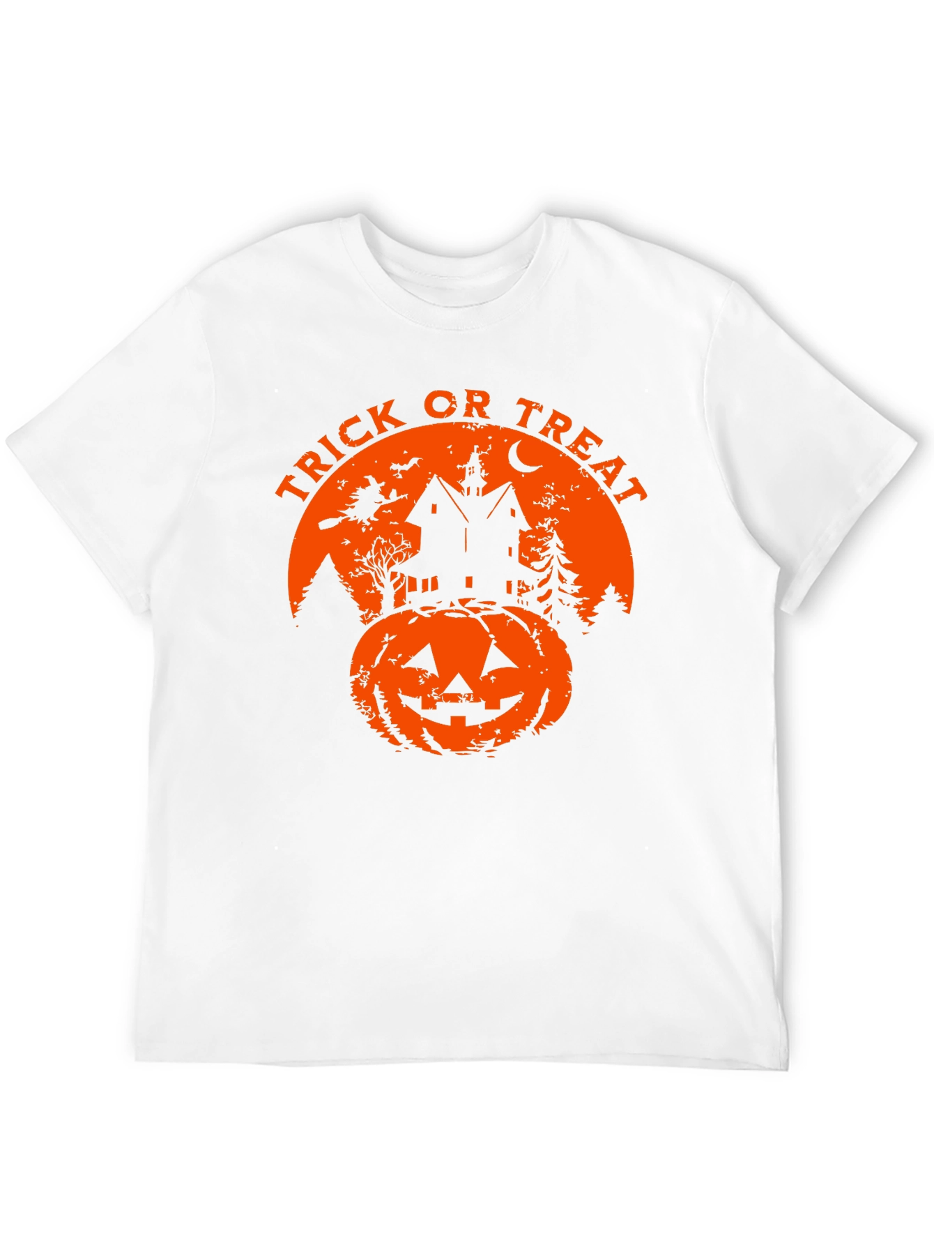 Halloween Trick or Treat Graphic T-Shirt