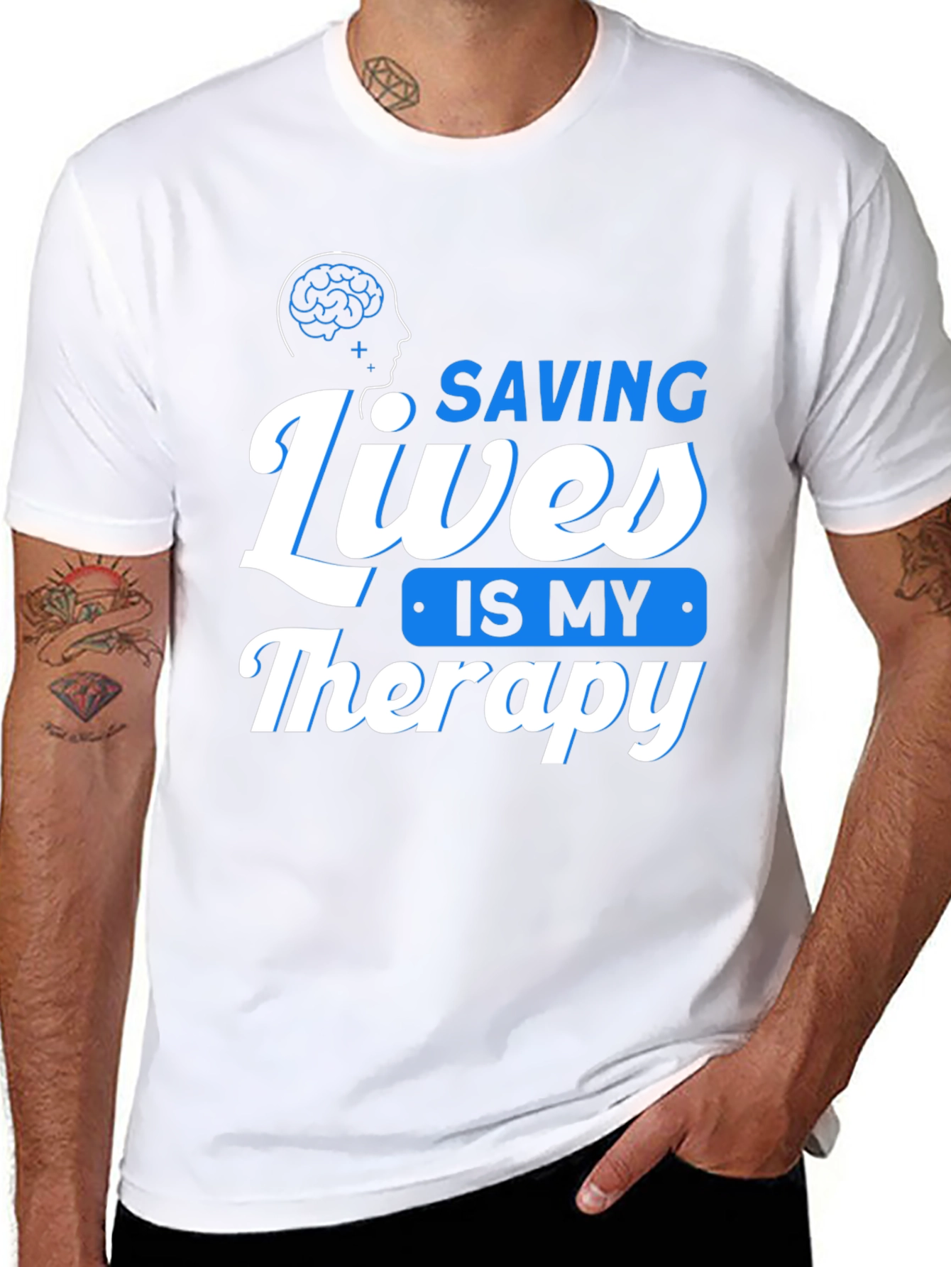 Saving Lives is My Therapy T-Shirt