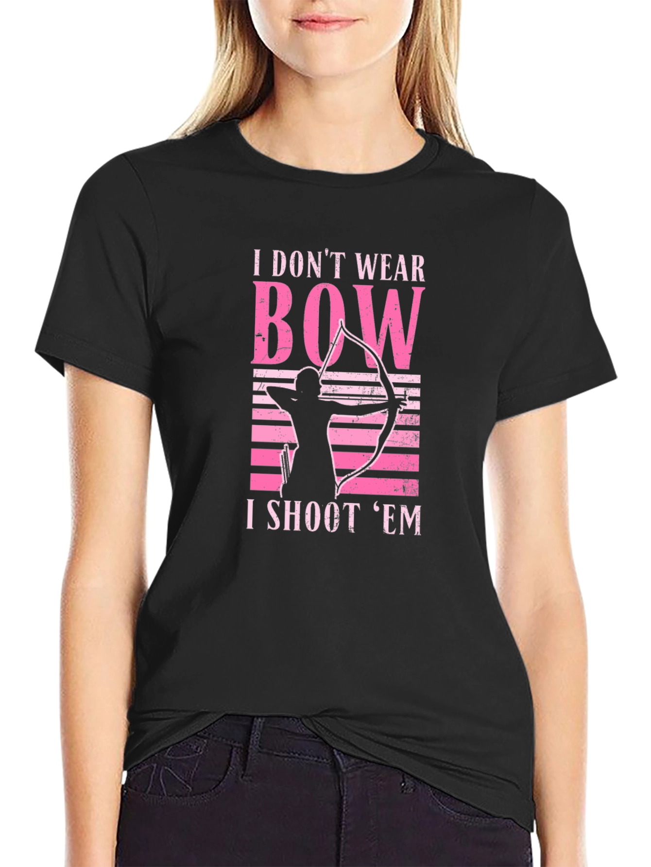 Archery T-Shirt - I Dont Wear Bows