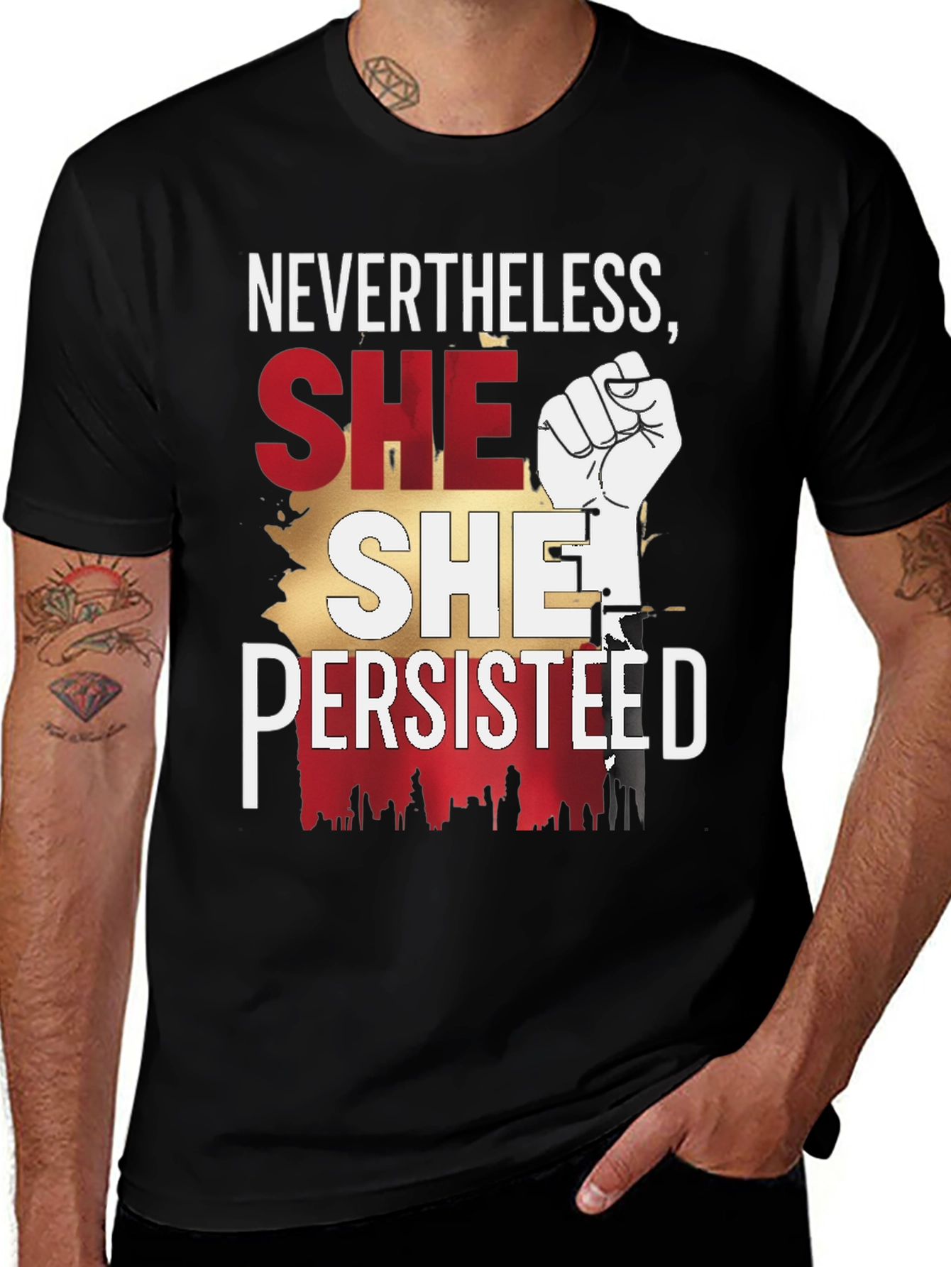 Nevertheless She Persisted Graphic Tee