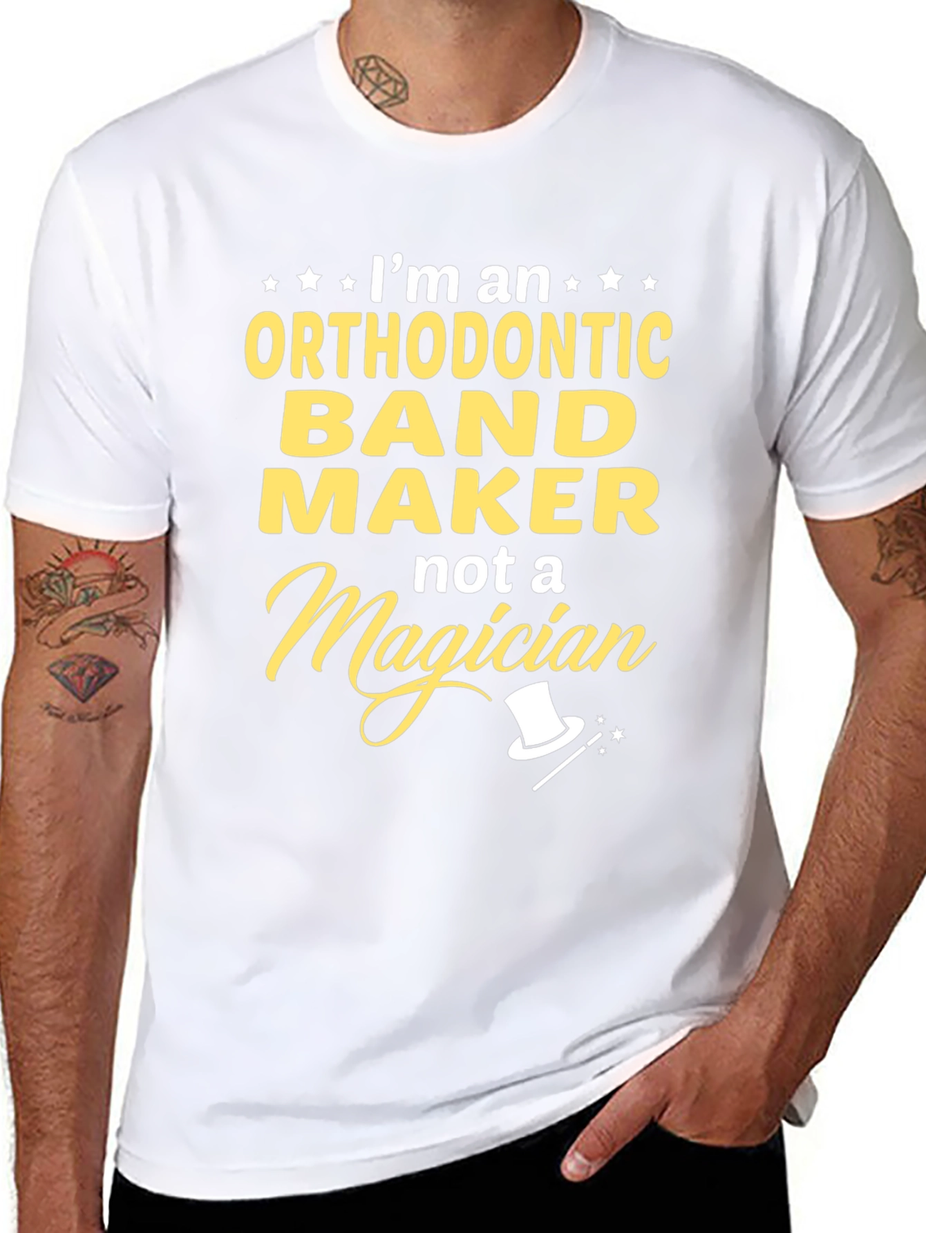Orthodontic Band Maker T-Shirt Funny Job Tee