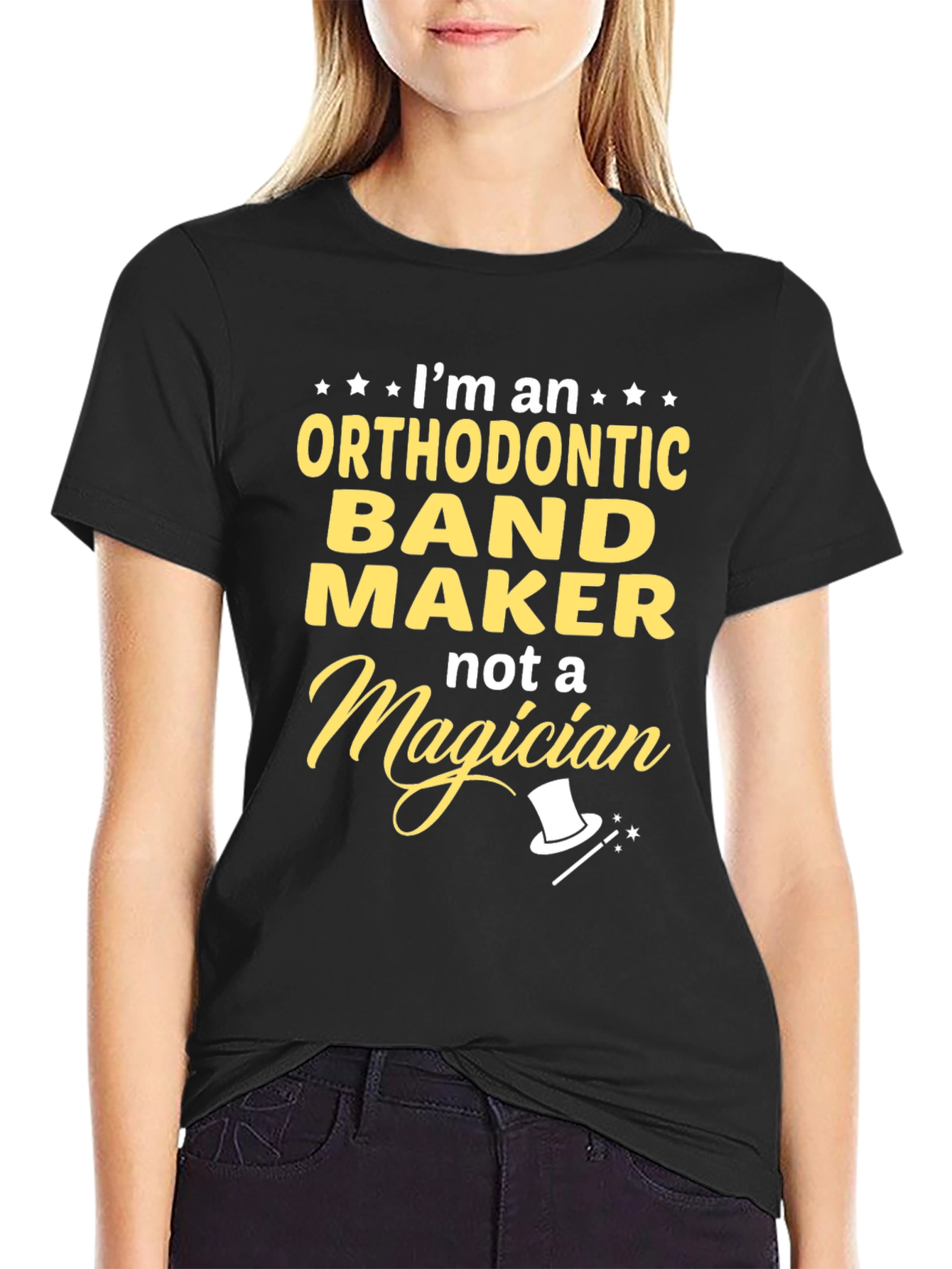 Orthodontic Band Maker T-Shirt Funny Job Tee