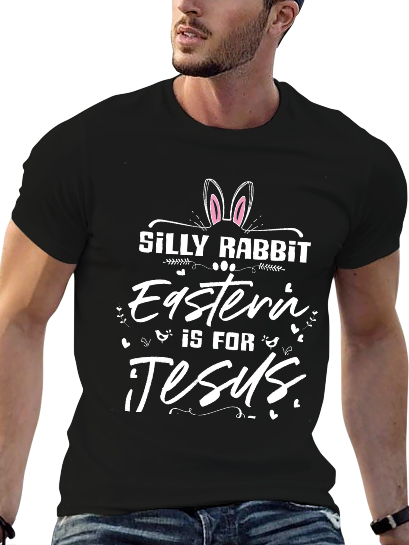 Silly Rabbit Easter Graphic T-Shirt