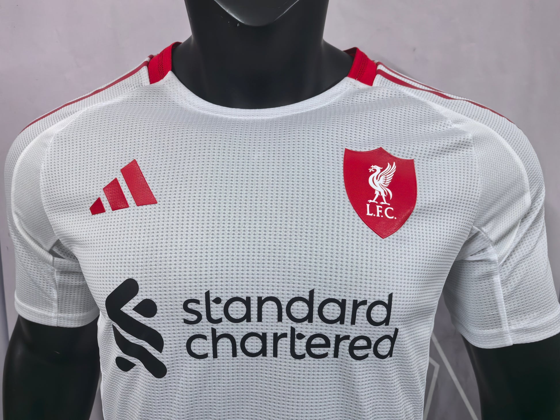 Liverpool 25-26 White Player Version Soccer Jersey