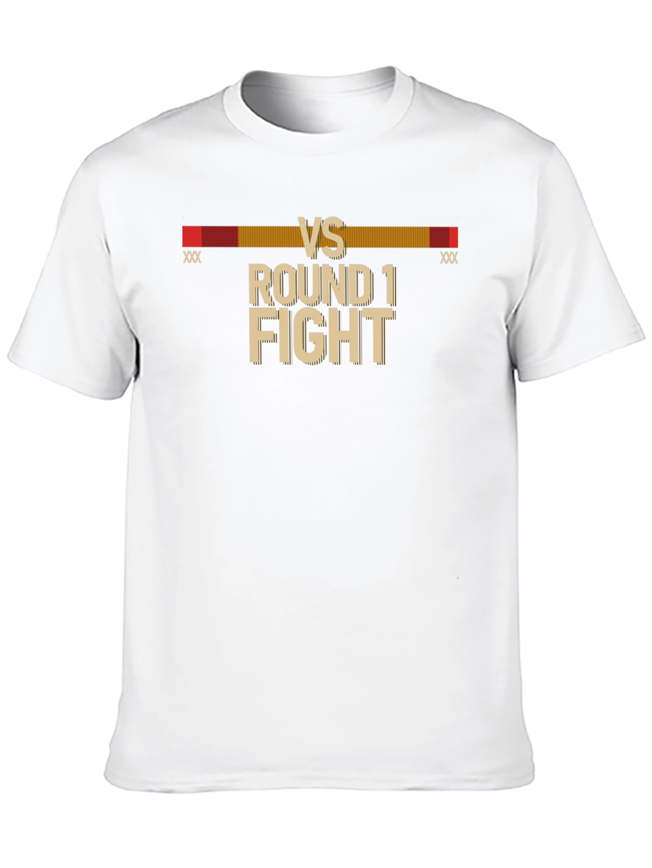Round 1 Fight Black T-Shirt