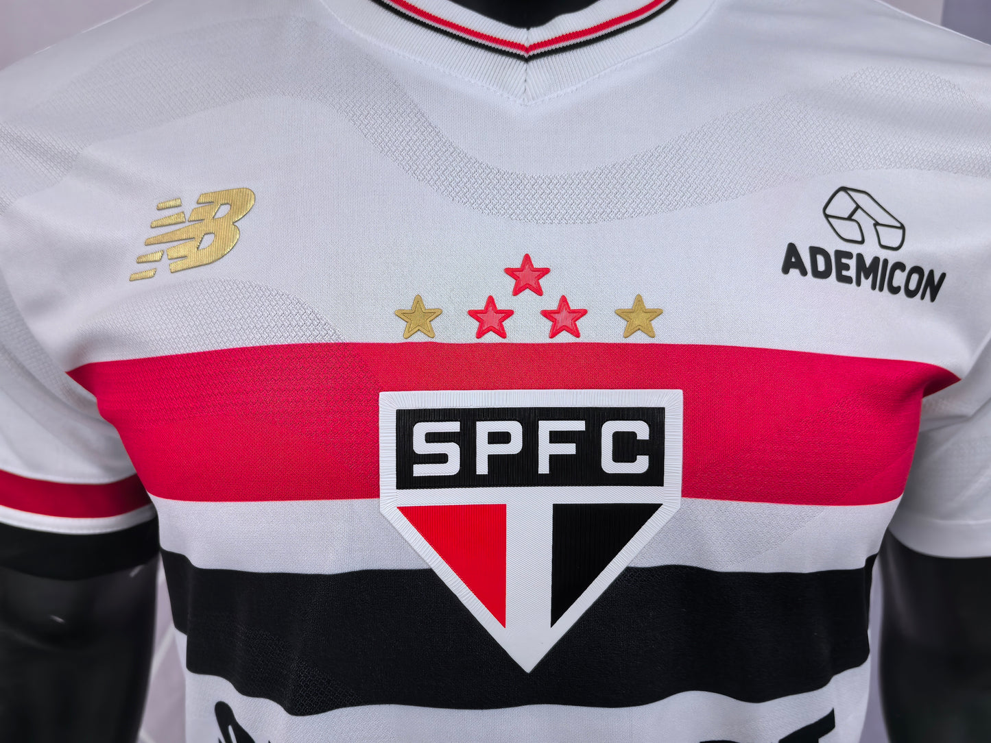 Sao Paulo 25-26 Home Player Version Soccer Jersey