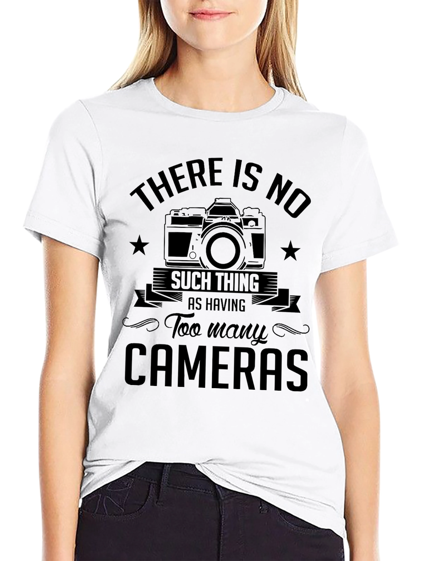Funny Camera Lover T-Shirt: Too Many Cameras
