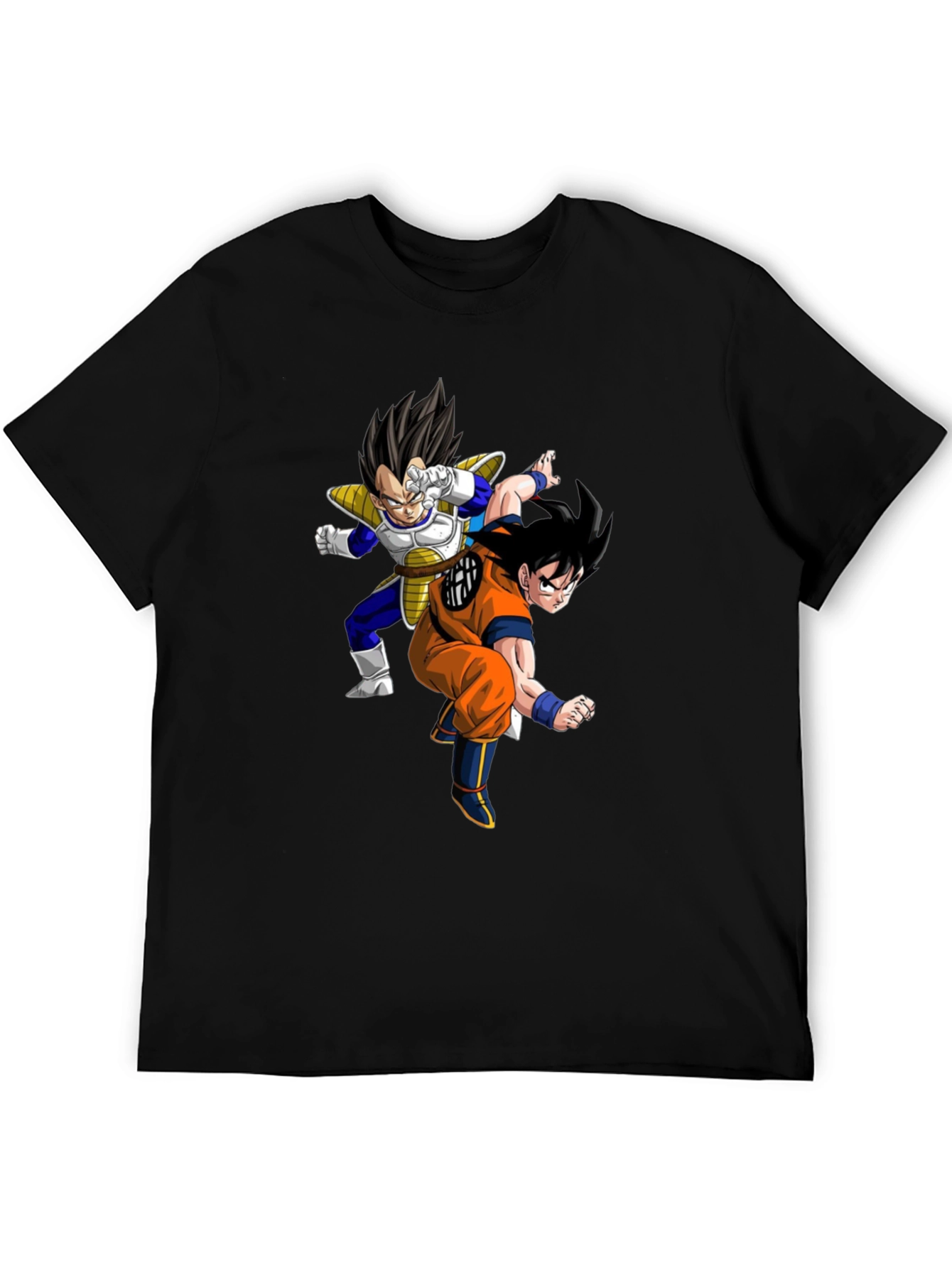 Dragon Ball Z Goku & Vegeta Black T-Shirt