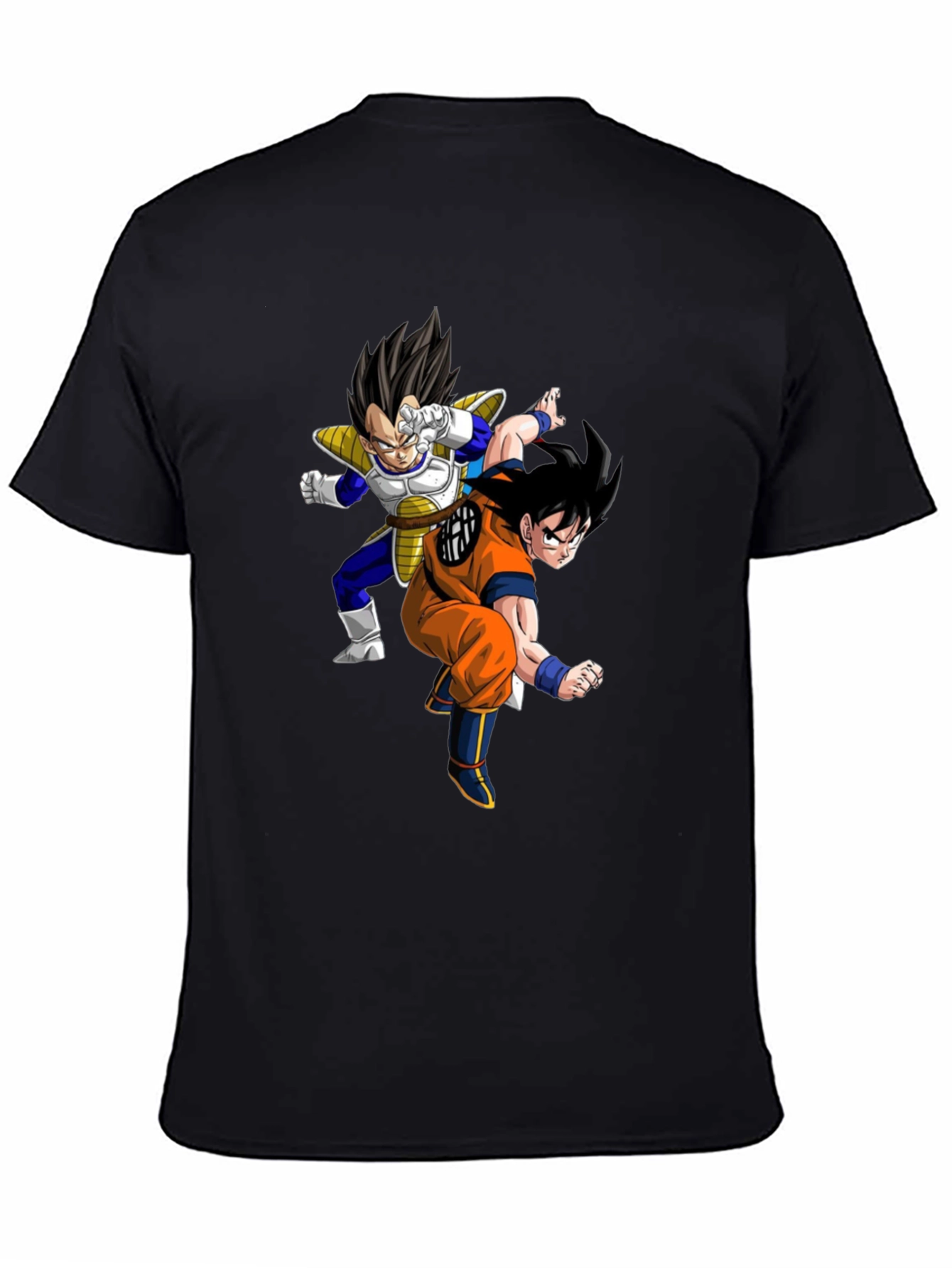 Dragon Ball Z Goku & Vegeta Black T-Shirt