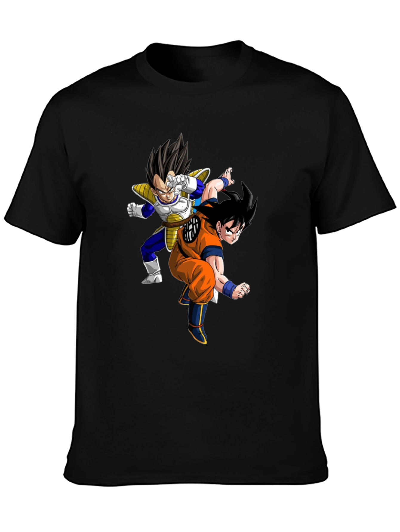 Dragon Ball Z Goku & Vegeta Black T-Shirt
