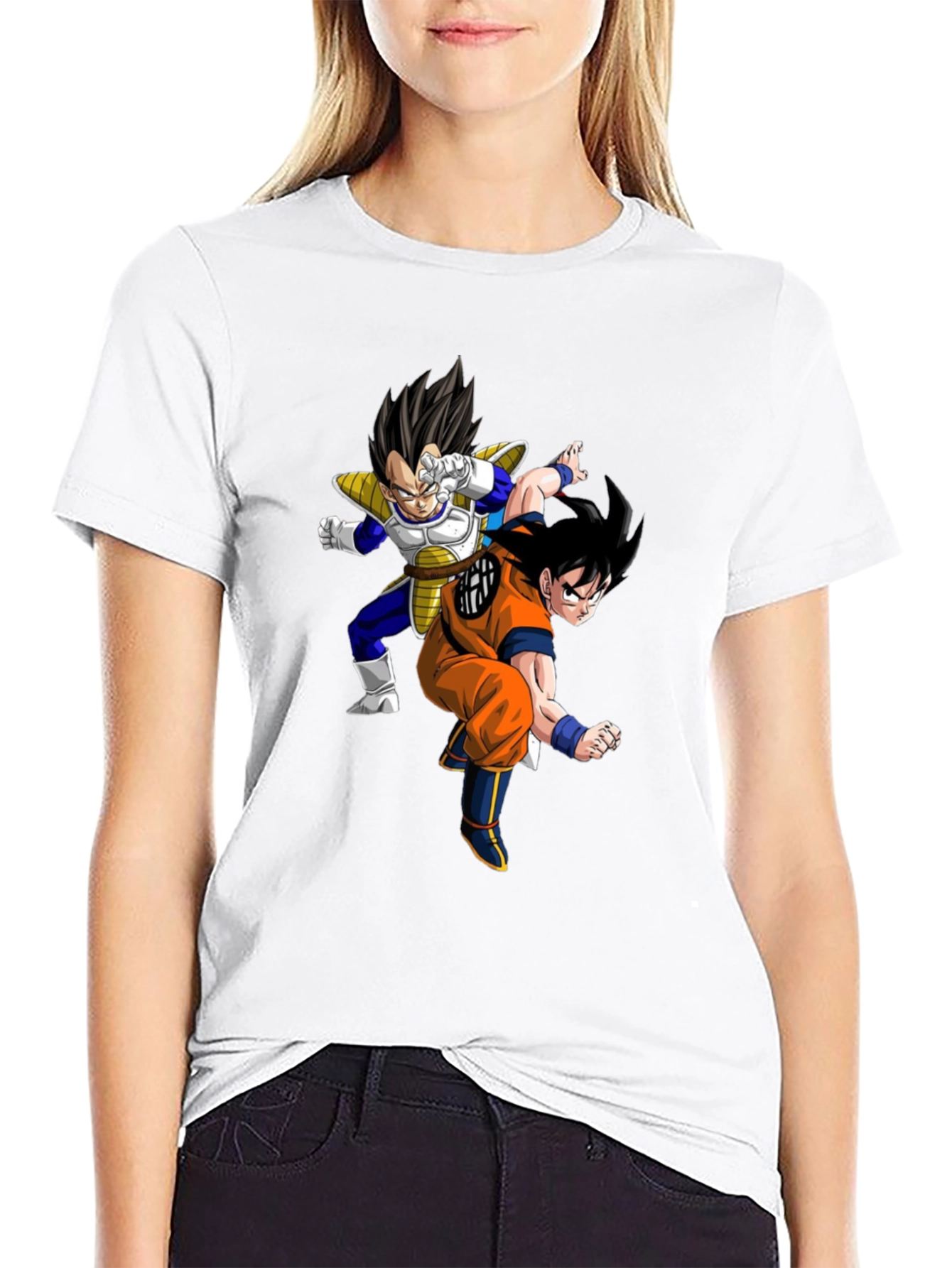 Dragon Ball Z Goku & Vegeta Black T-Shirt