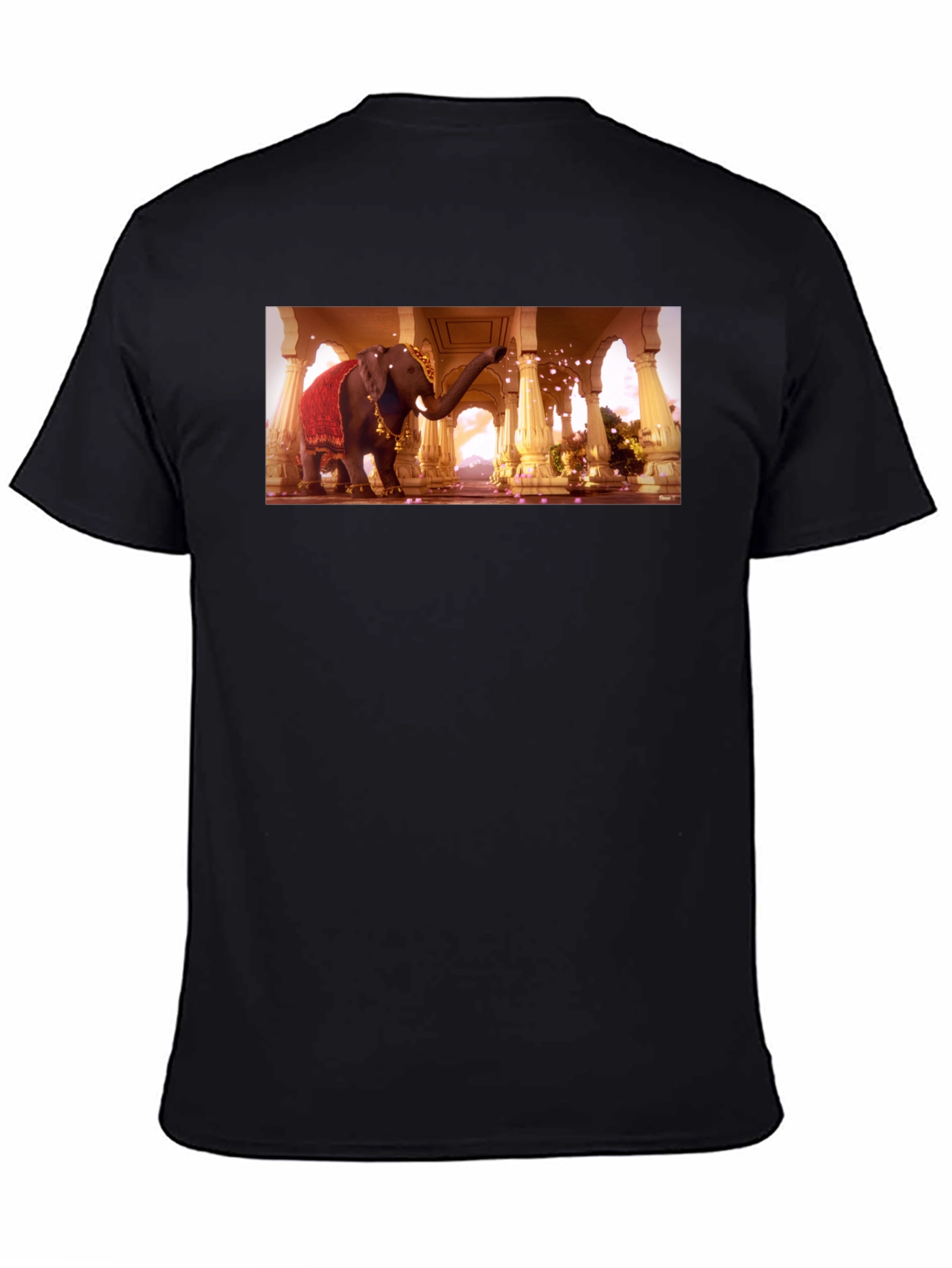 Elephant Temple Graphic Tee