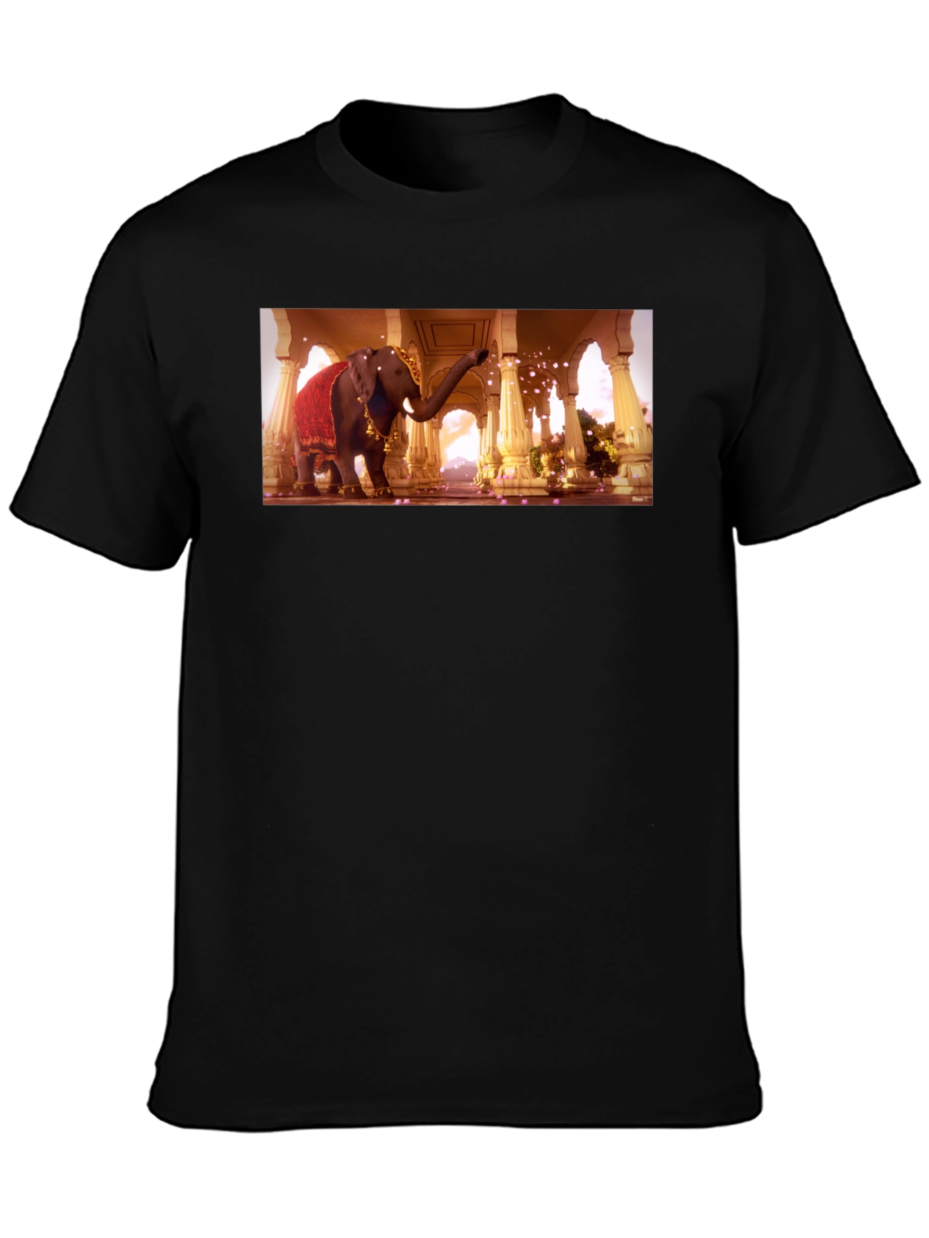 Elephant Temple Graphic Tee