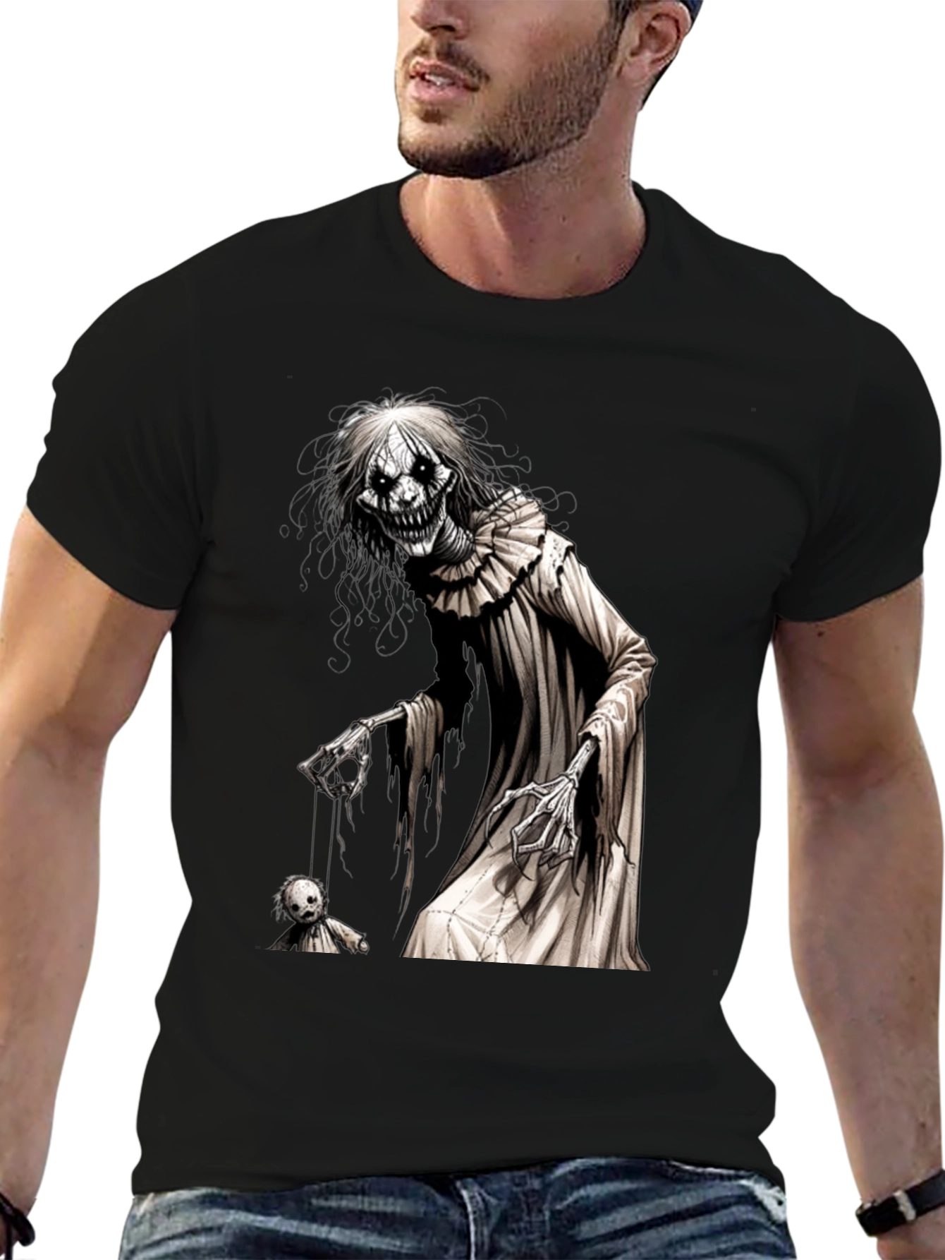 Creepy Clown T-Shirt - Horror Graphic Tee