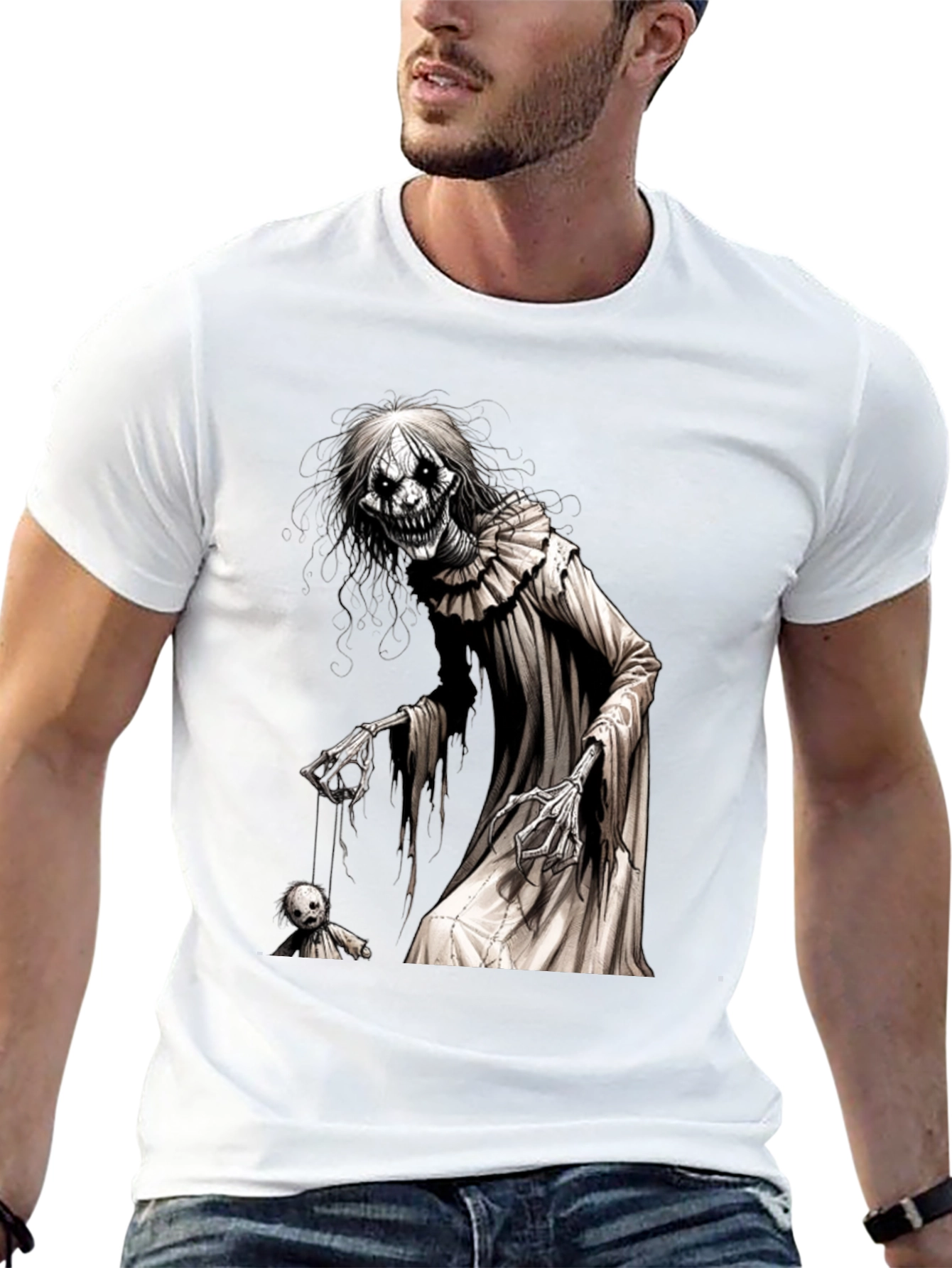Creepy Clown T-Shirt - Horror Graphic Tee