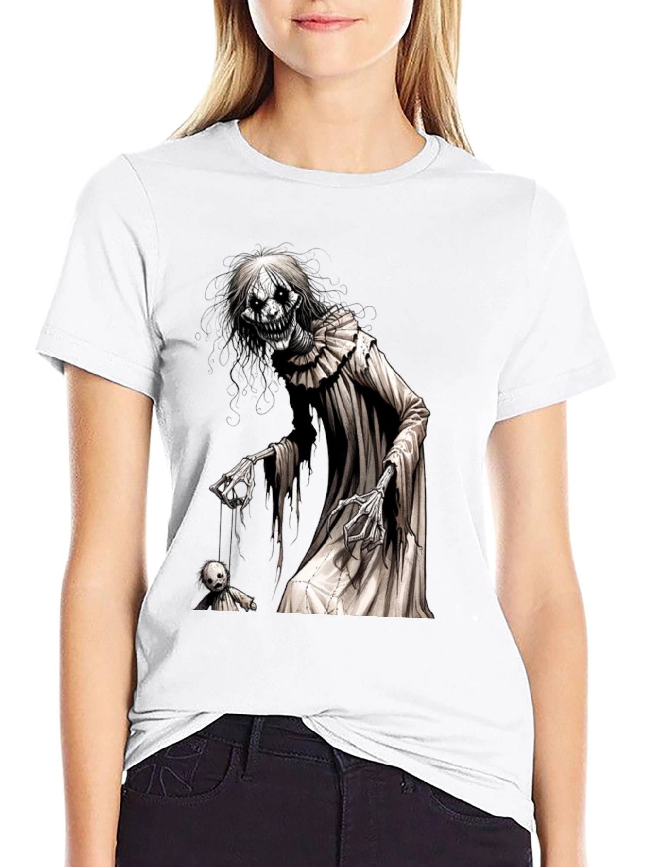 Creepy Clown T-Shirt - Horror Graphic Tee